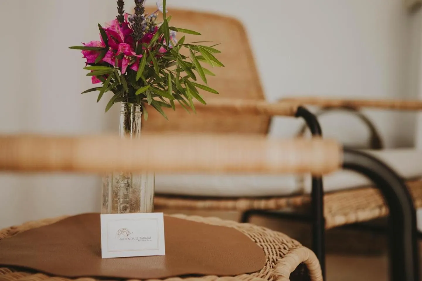 Seating area in Hacienda el Tarajal