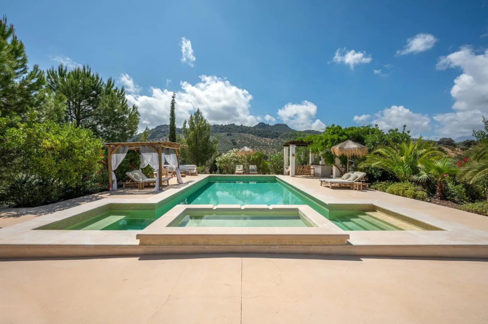 Swimming pool in Hacienda el Tarajal