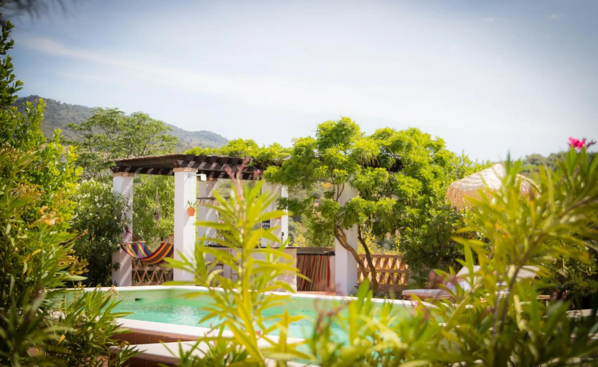 Swimming pool in Hacienda el Tarajal