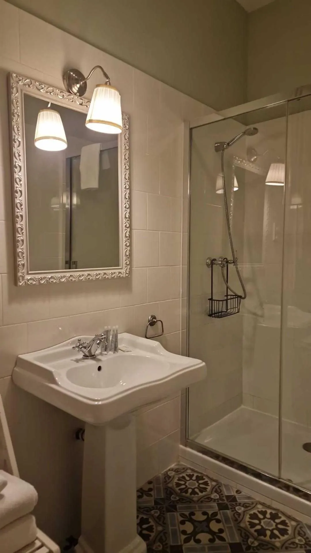 Shower in Lumine Luxury Suites by gaiarooms