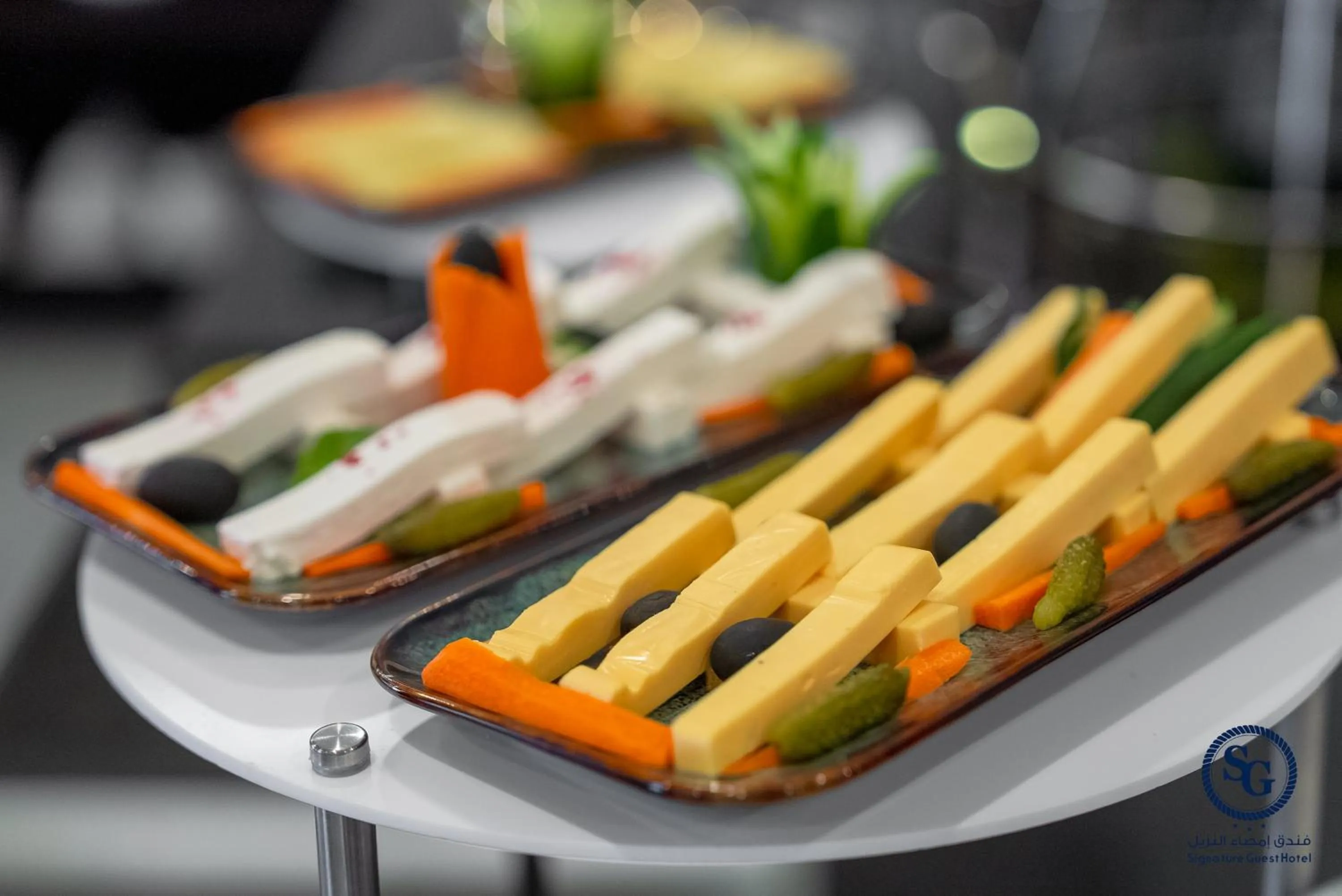 Buffet breakfast in Signature Guest Hotel فندق إمضاء النزيل الفندقية