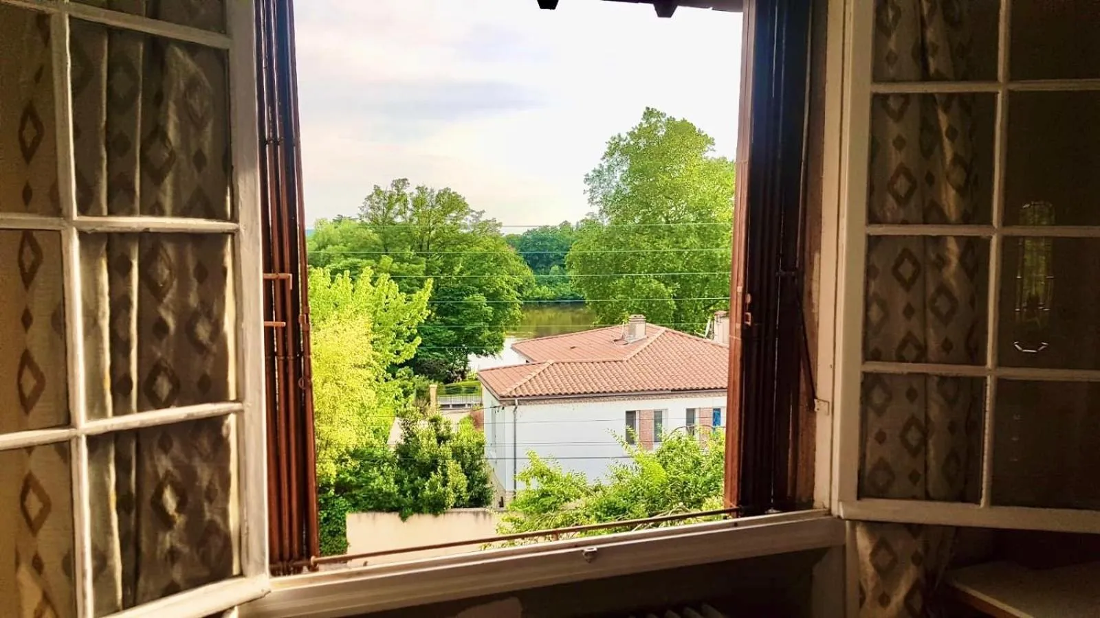 Garden view in R & R BERGERAC