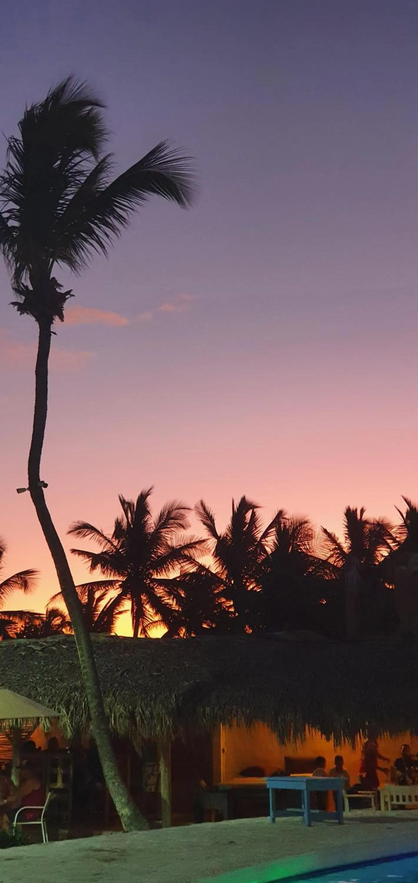 Sunset in Tritón Hotel Boutique & Restaurant