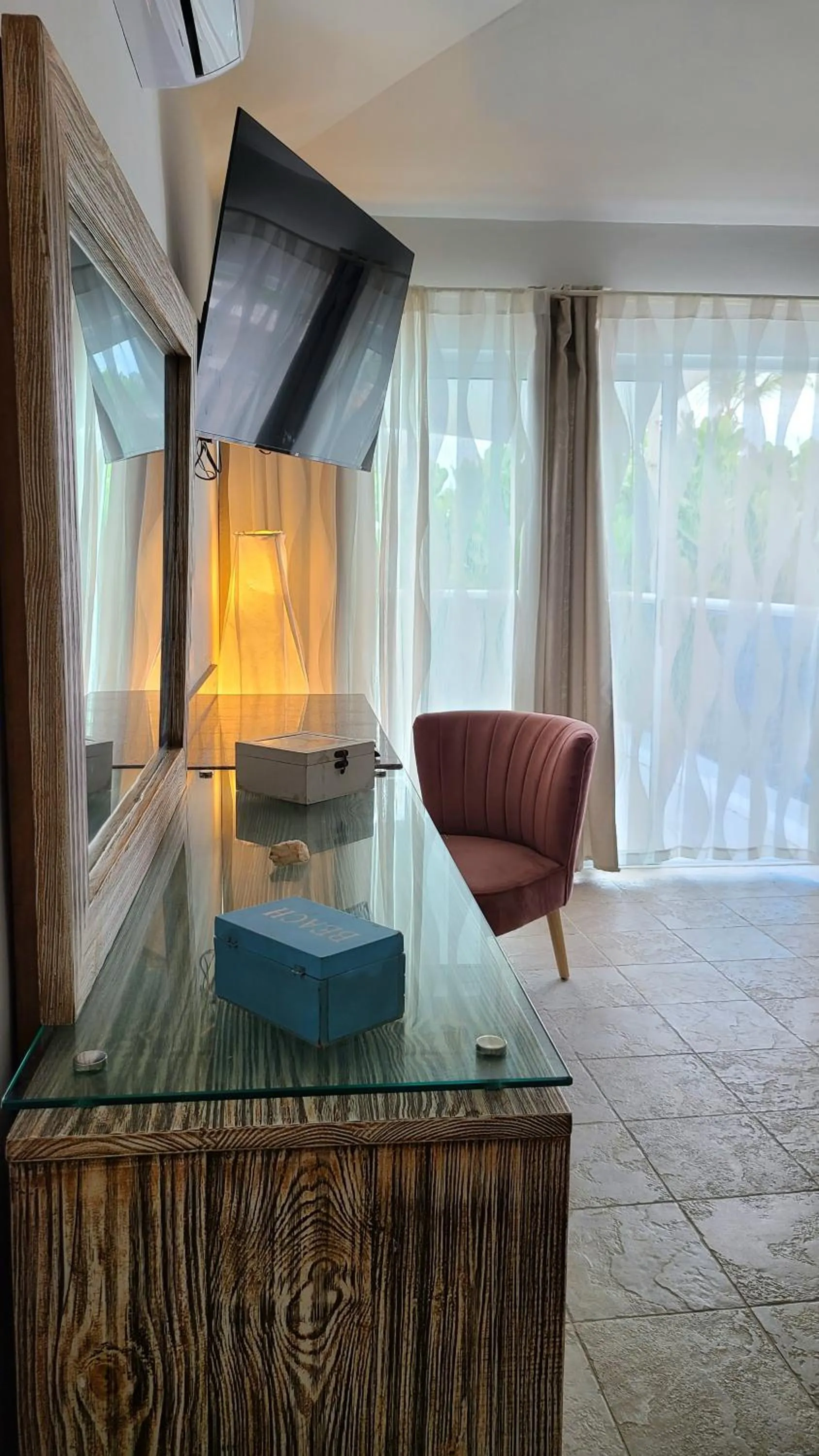 Seating area in Tritón Hotel Boutique & Restaurant