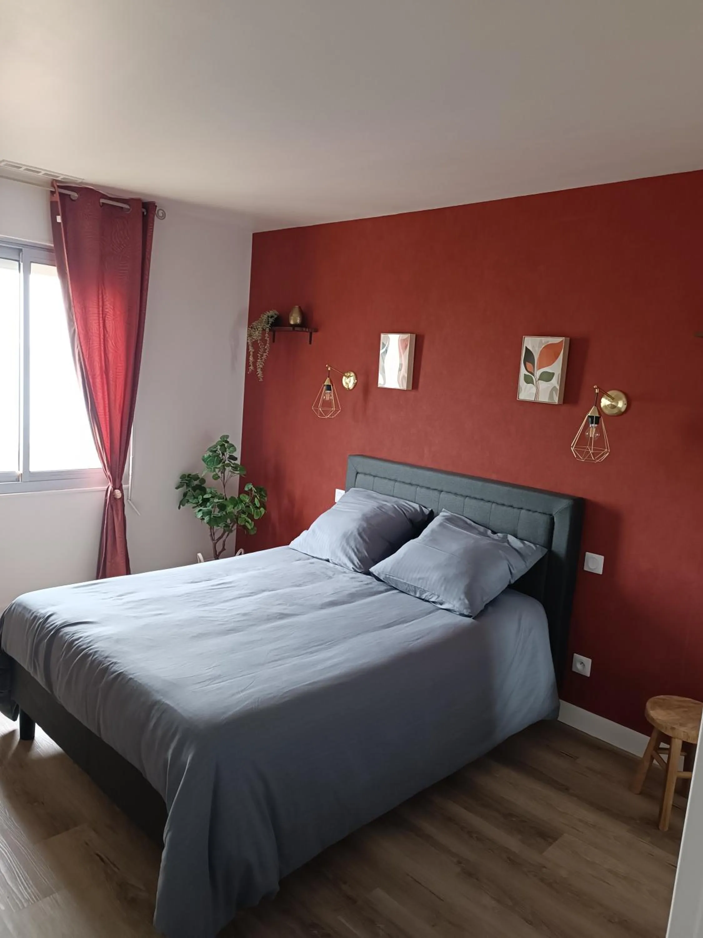 Bed in New Hôtel de la Mer