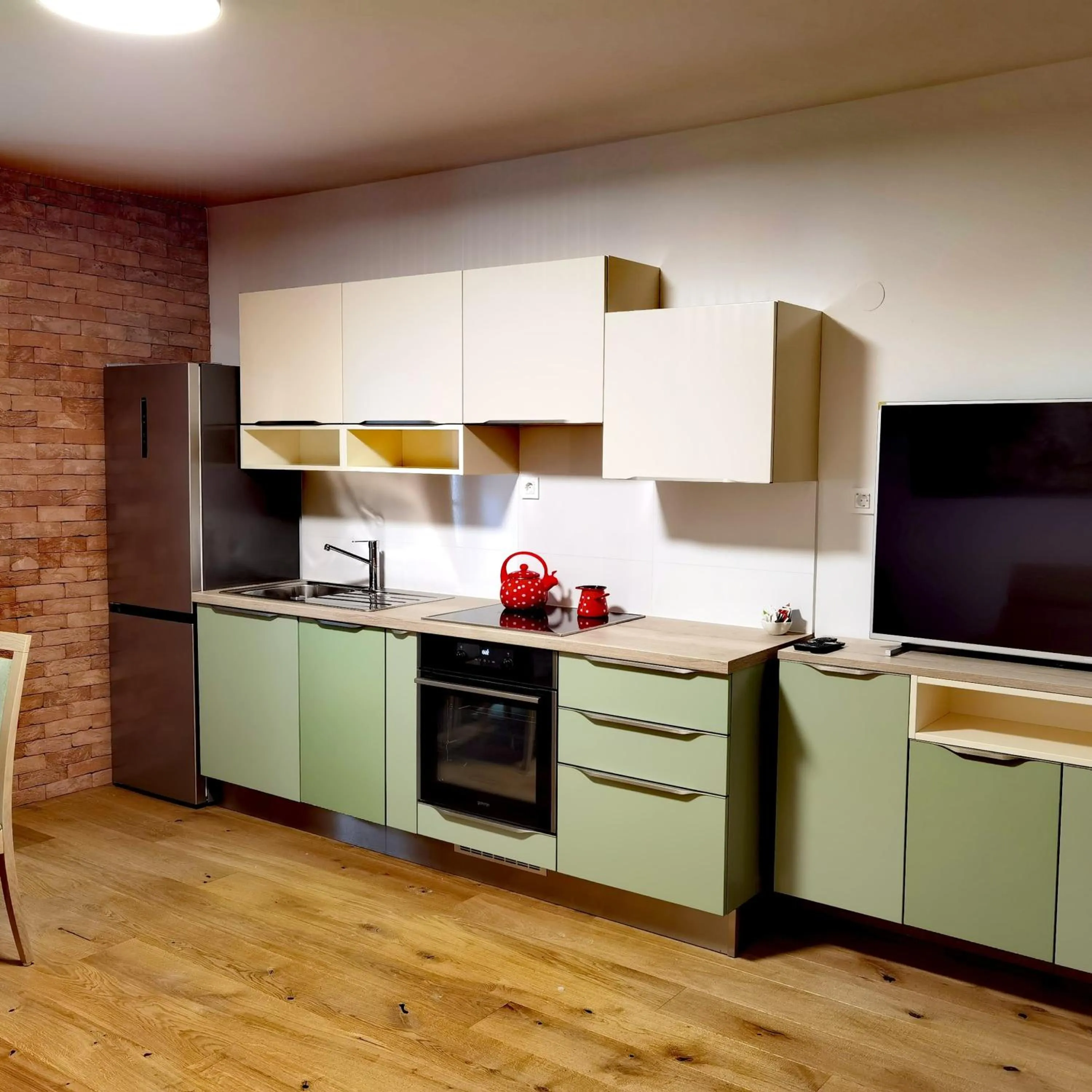 Kitchen or kitchenette in Hiša Wambrechtsamer - House Wambrechtsamer