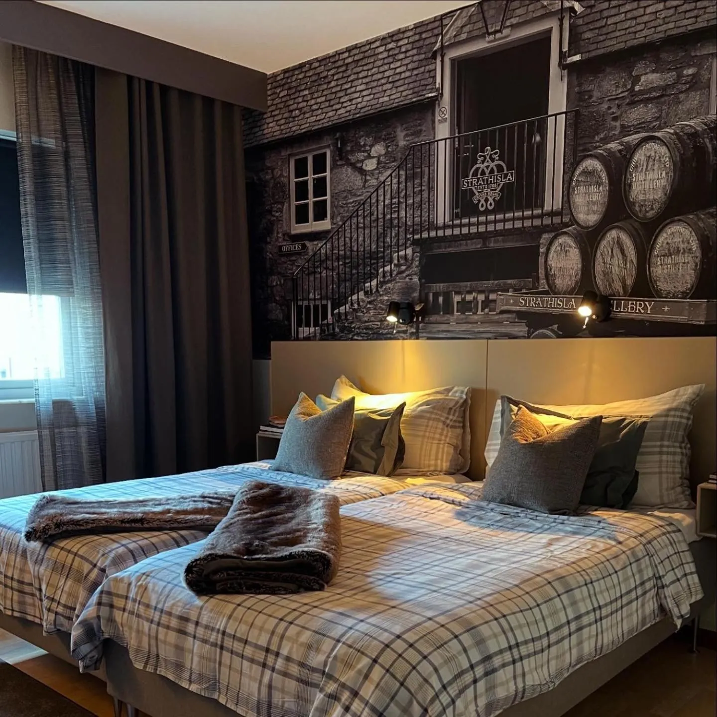 Bed in Wärdshuset Bredaryd