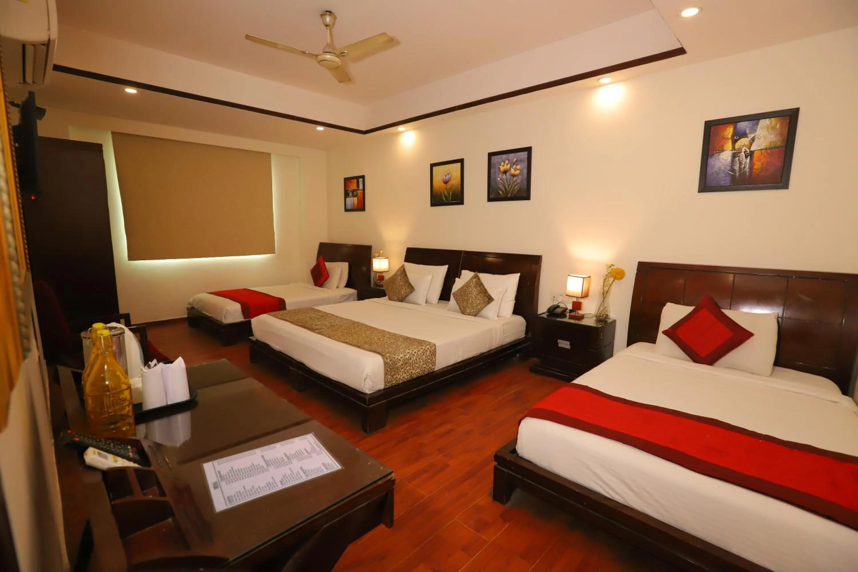 Bed in Hotel Mayur Assam - New Delhi Railway Station