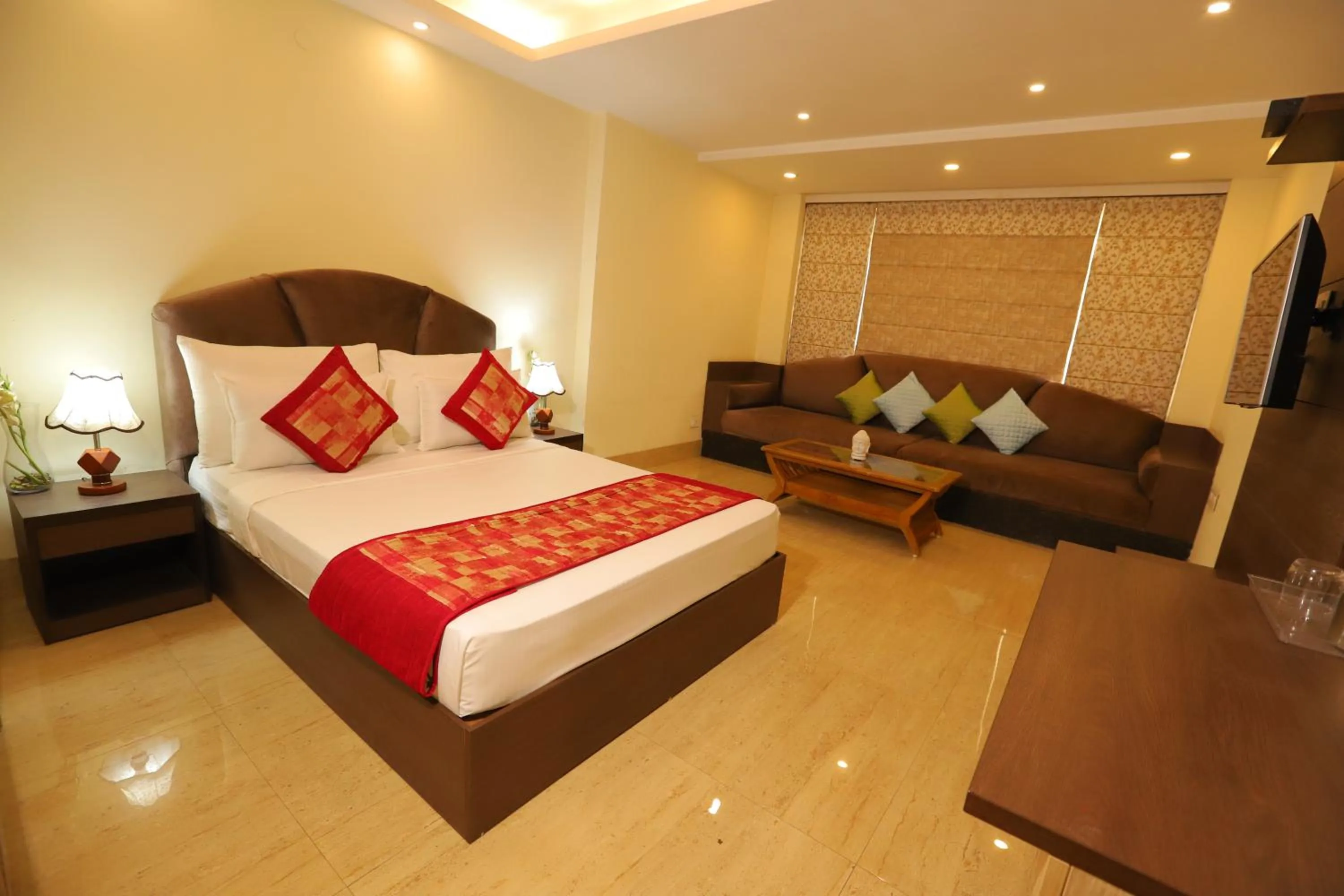 Photo of the whole room in Hotel Mayur Assam - New Delhi Railway Station