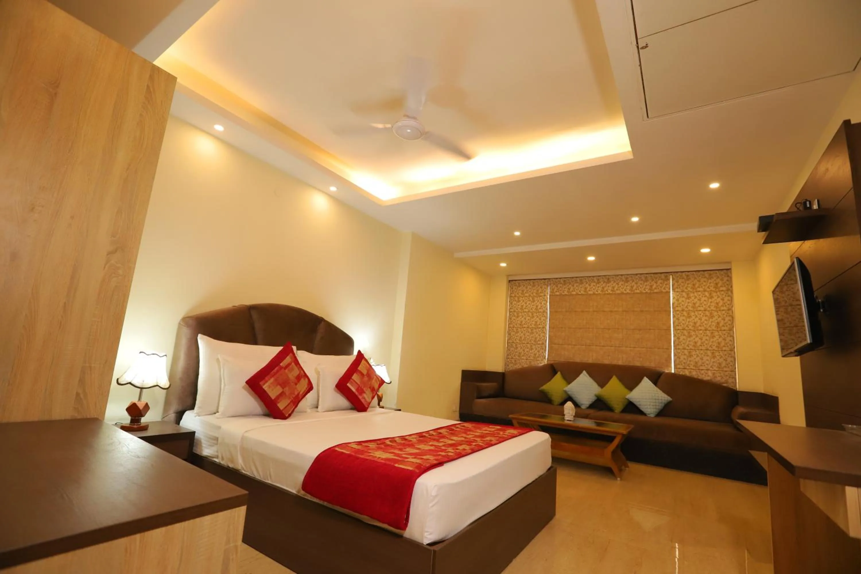 Photo of the whole room in Hotel Mayur Assam - New Delhi Railway Station