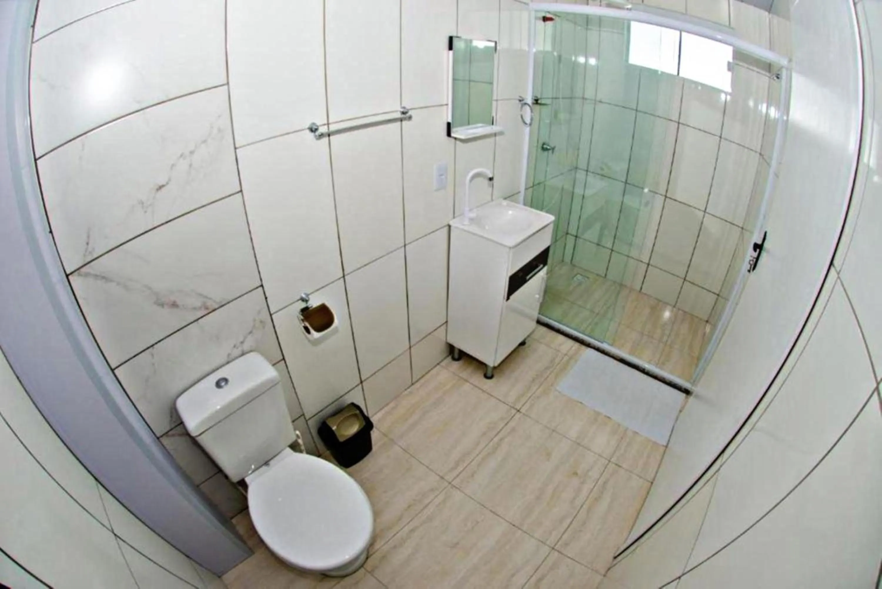 Bathroom in Pousada Helena