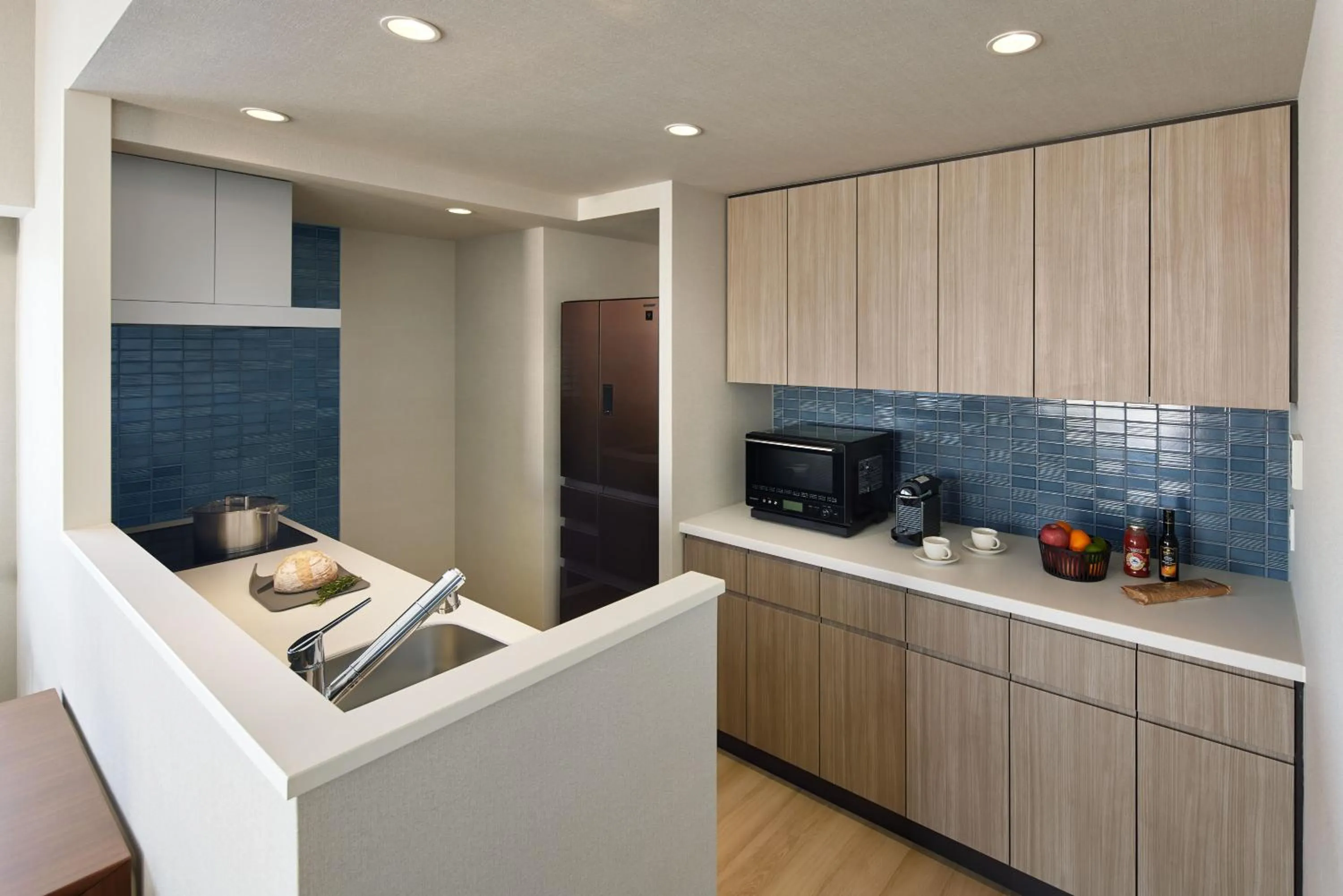 kitchen in Oakwood Hotel & Apartments Azabu Tokyo