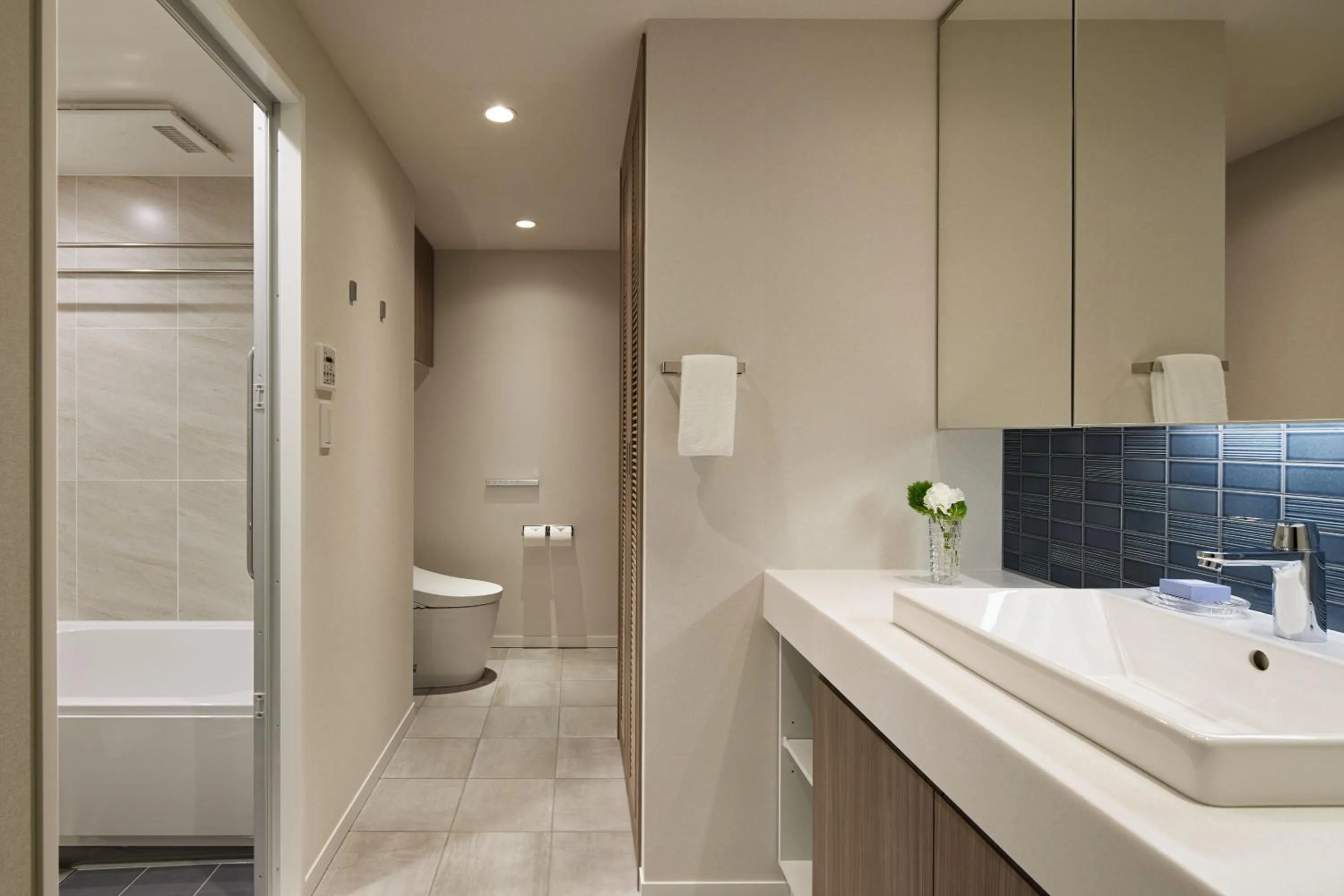 Bathroom in Oakwood Hotel & Apartments Azabu Tokyo