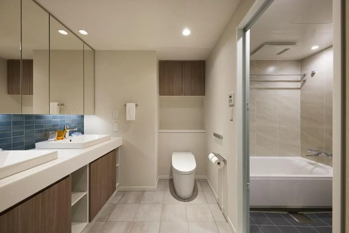 Bathroom in Oakwood Hotel & Apartments Azabu Tokyo