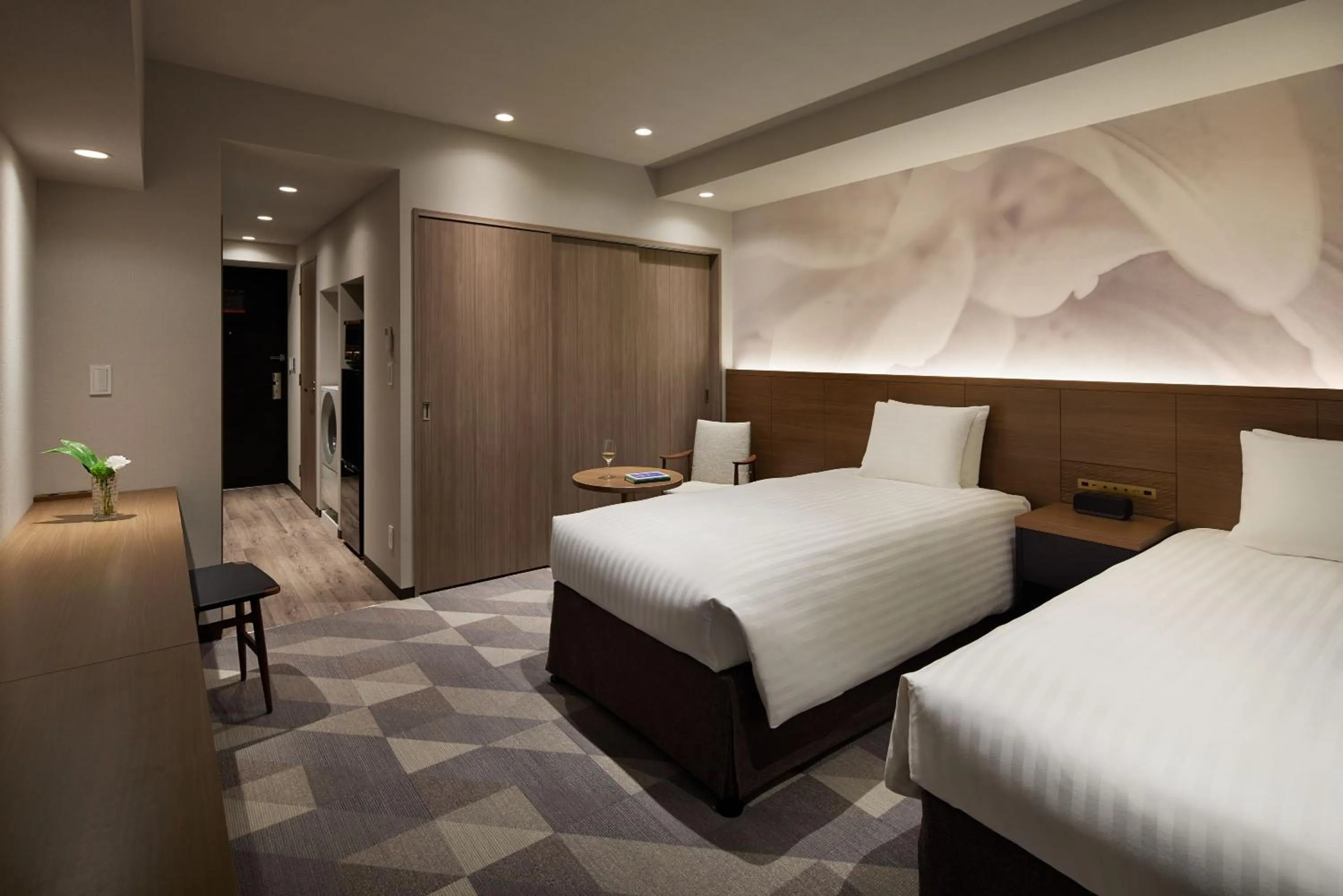 Bed in Oakwood Hotel & Apartments Azabu Tokyo