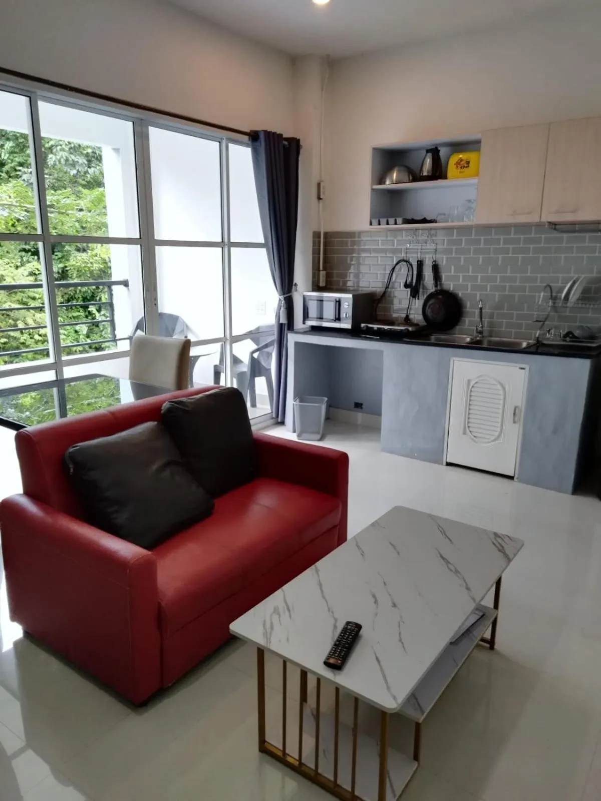 Kitchen or kitchenette in Lanta Sport Resort