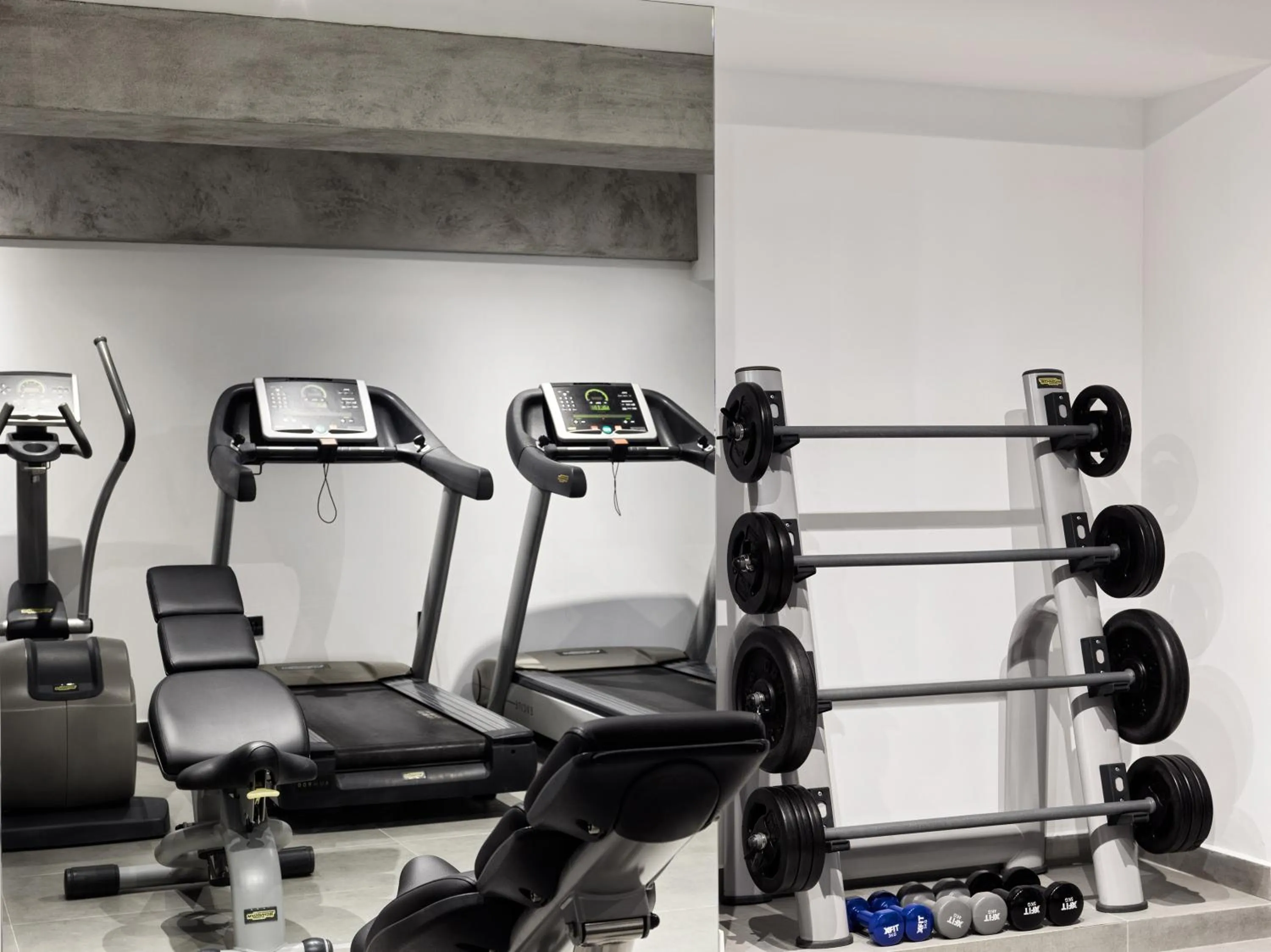 Fitness centre/facilities in Vanoro Hotel