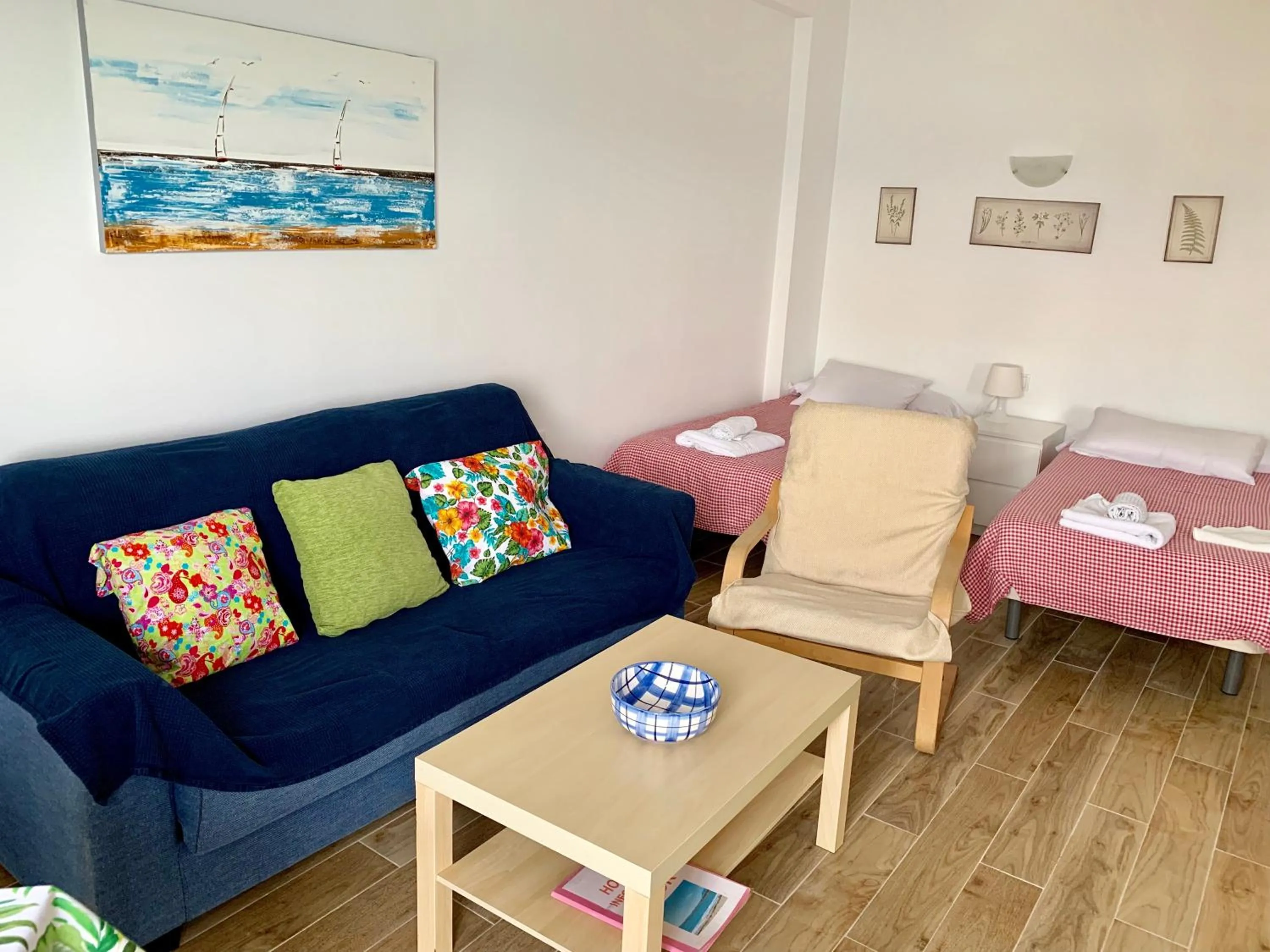 Bed in Skol Apartments Marbella