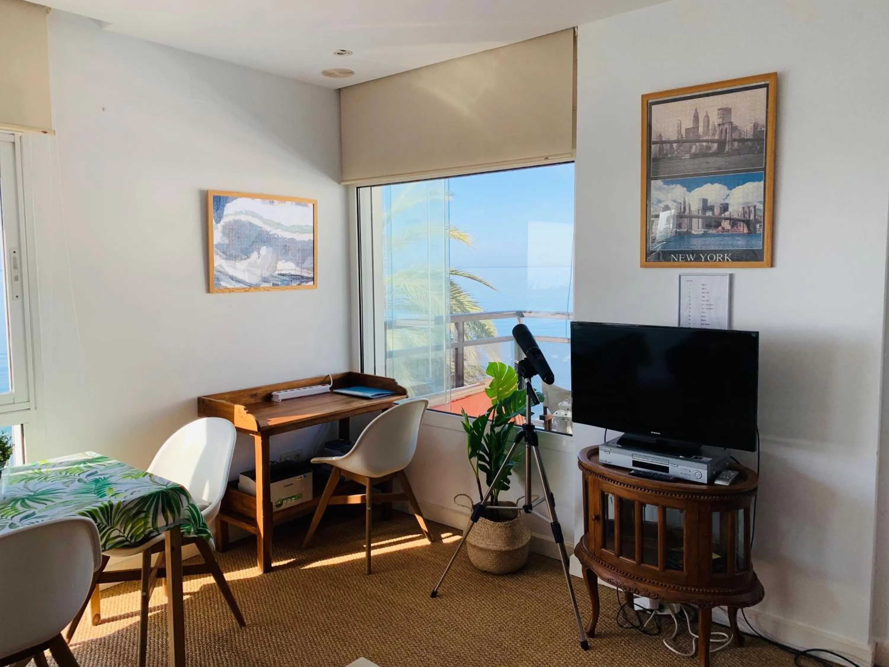 Seating area in Skol Apartments Marbella