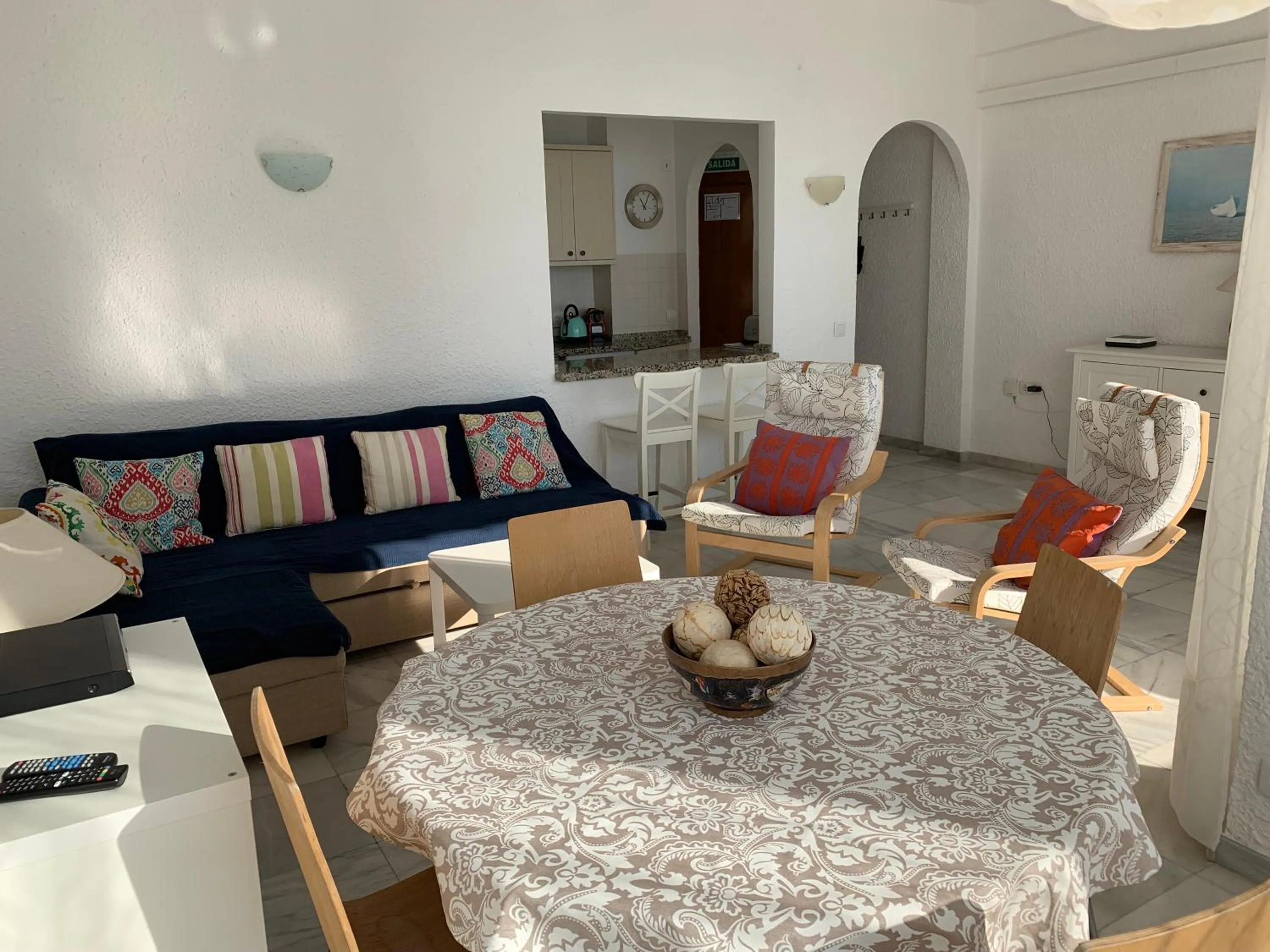 Living room in Skol Apartments Marbella