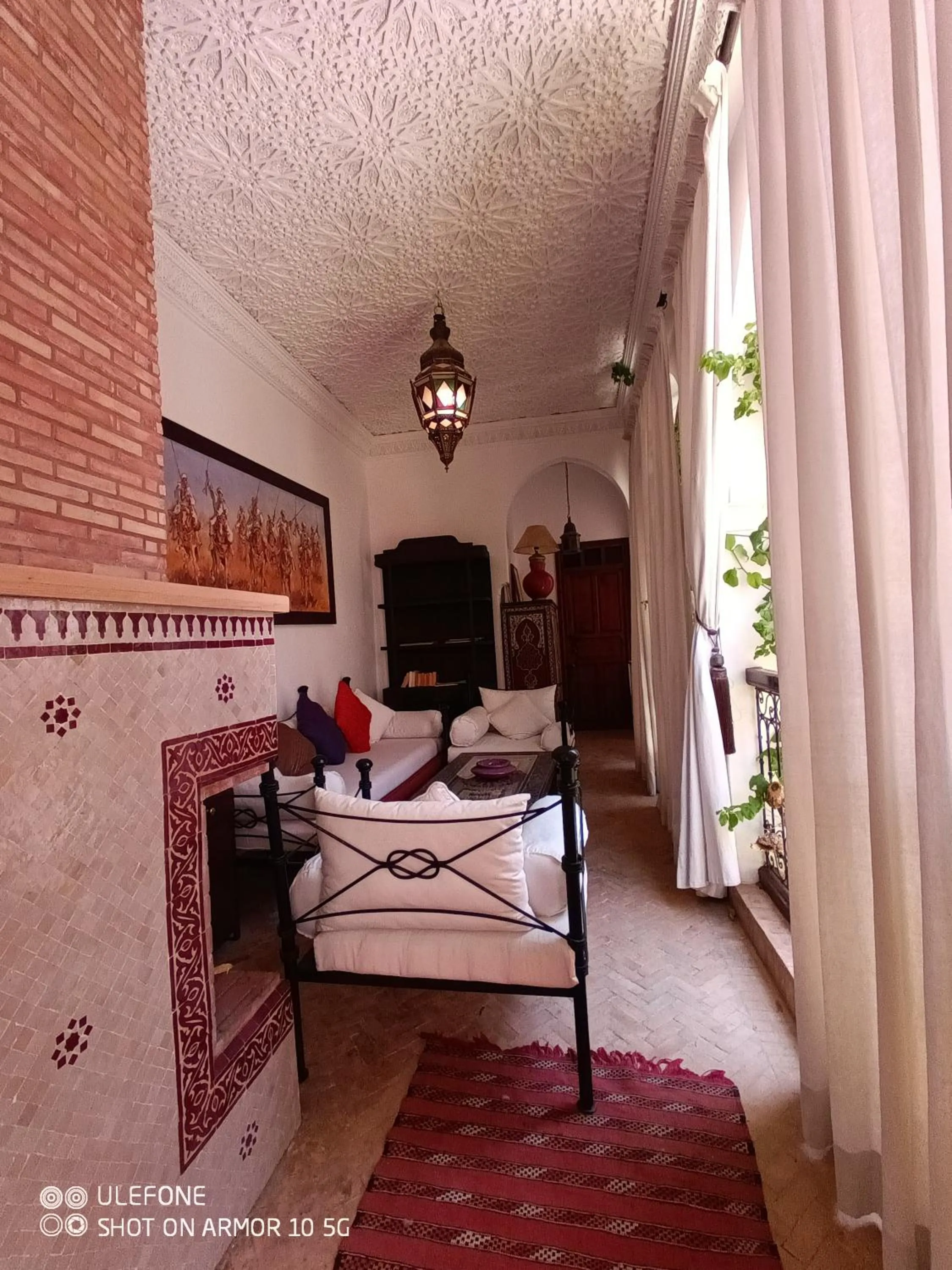 Bed in Riad Zagouda