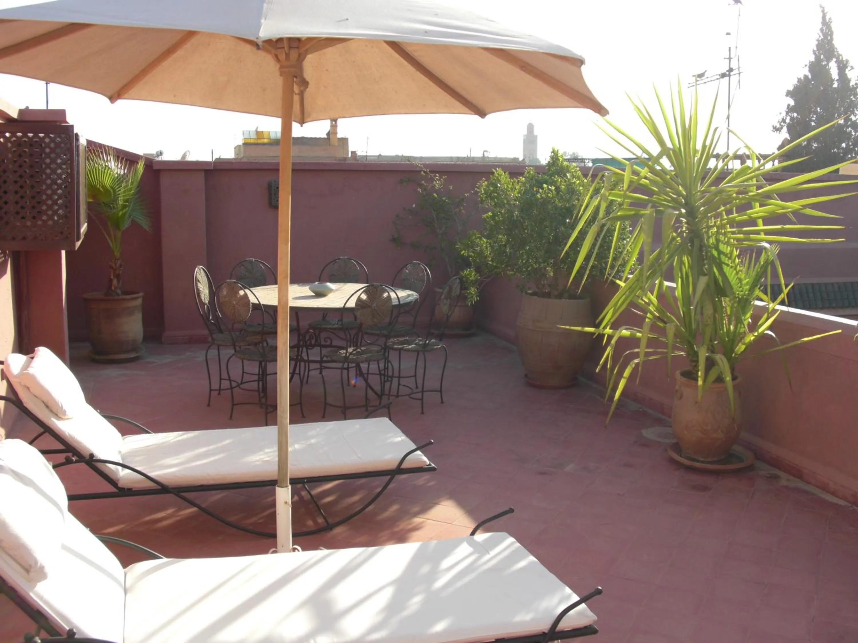 Patio in Riad Zagouda