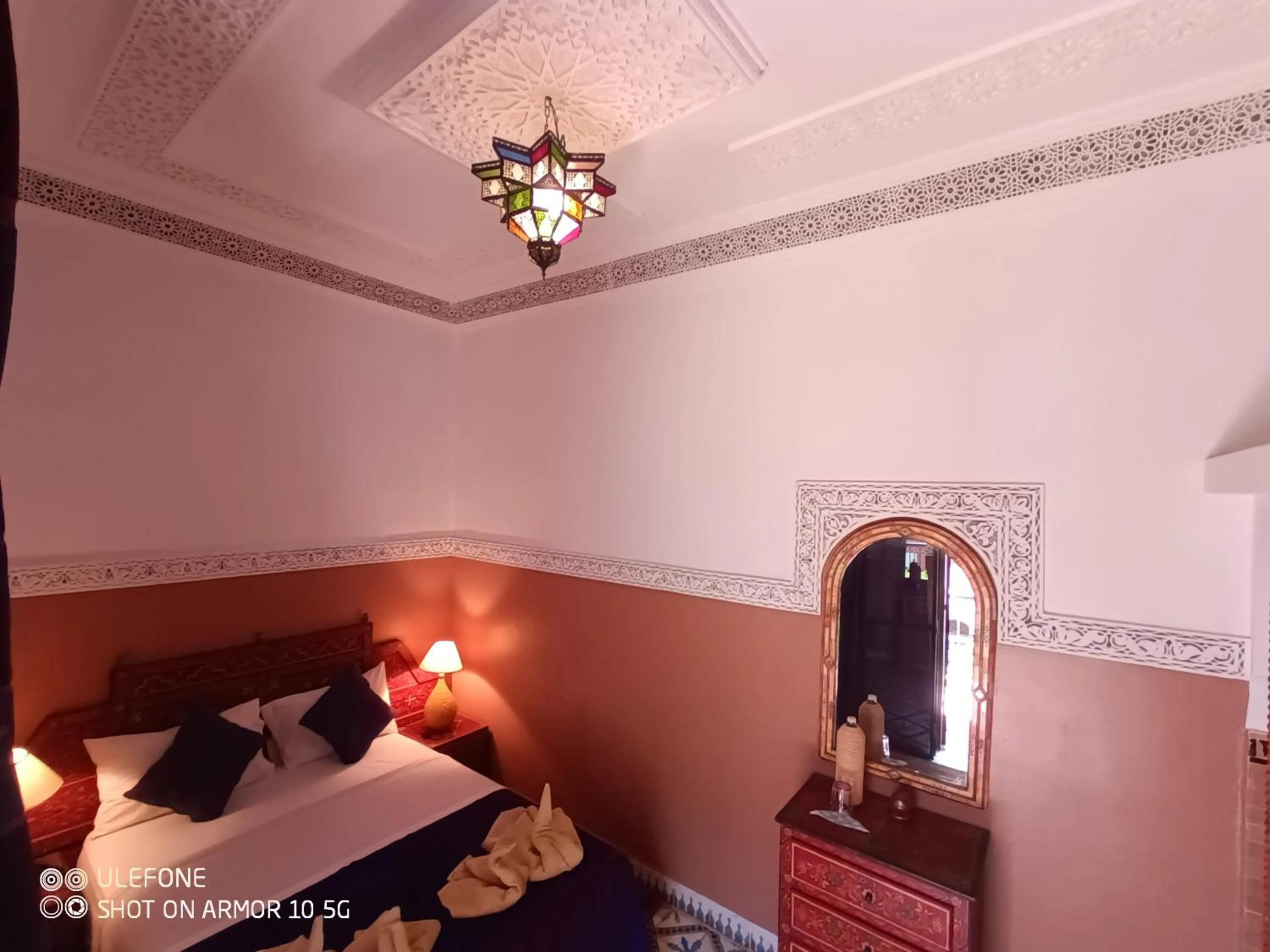Bed in Riad Zagouda