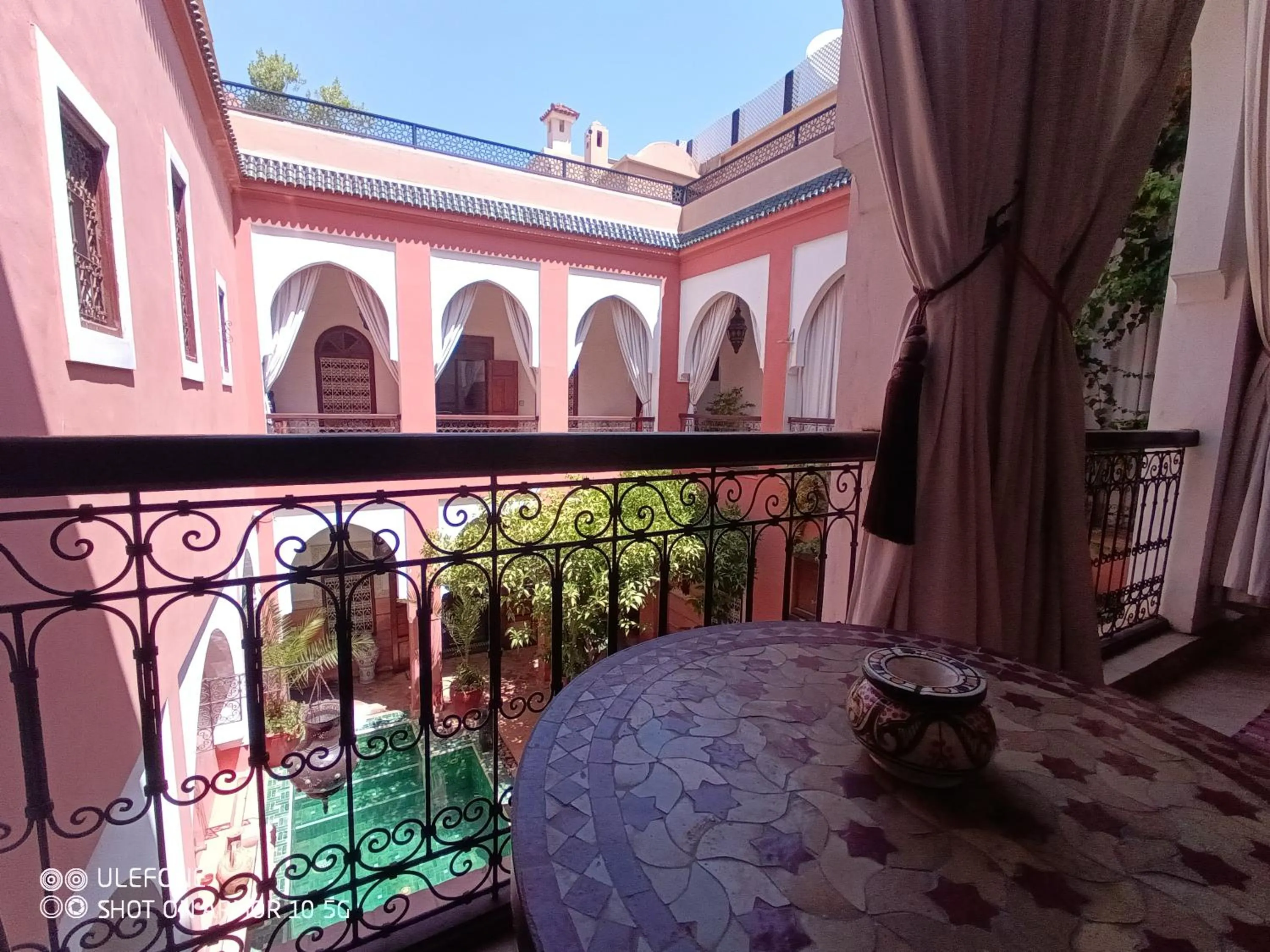 Balcony/Terrace in Riad Zagouda