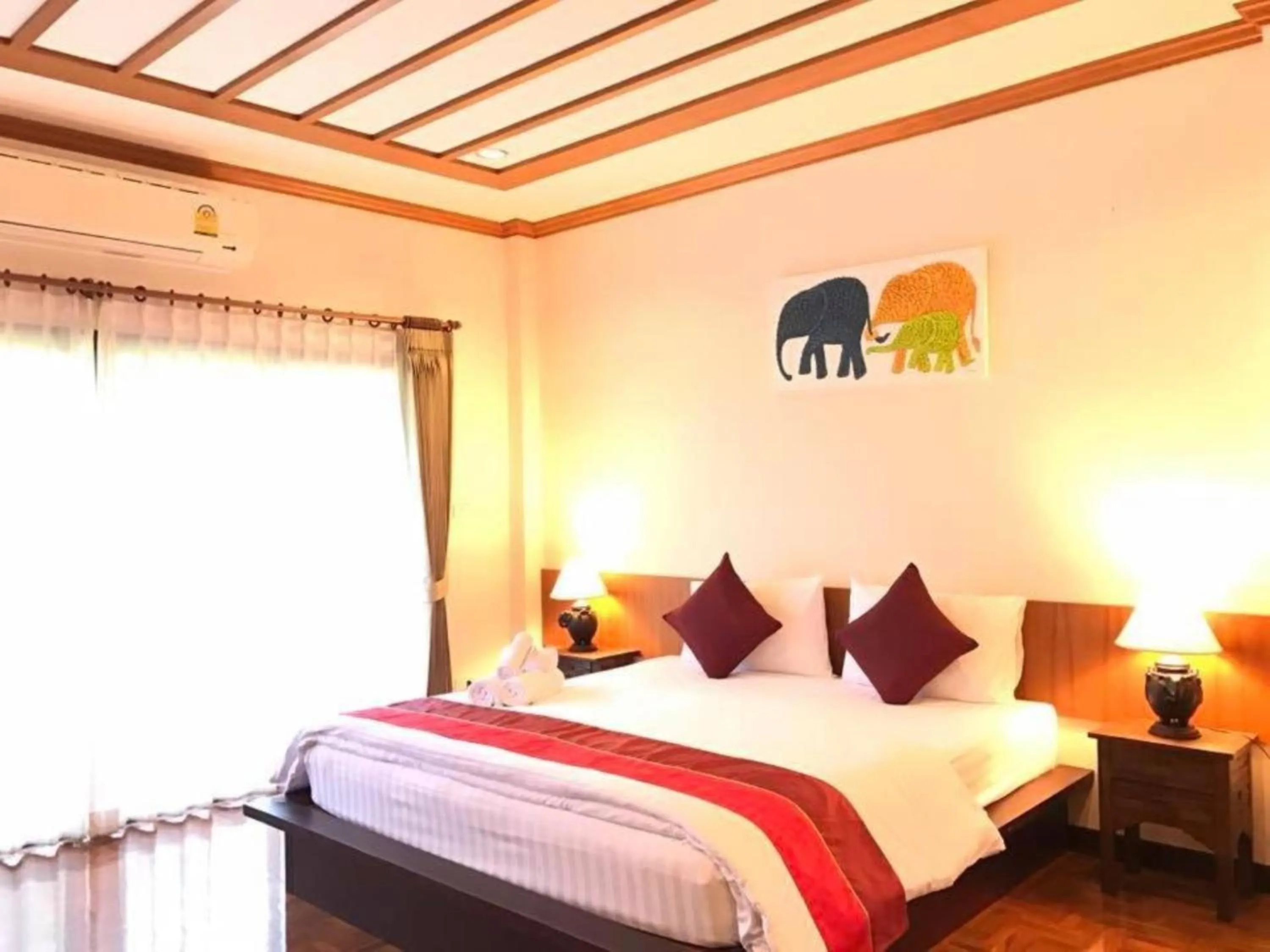 Bedroom, Bed in Papai Country Lodge SHA