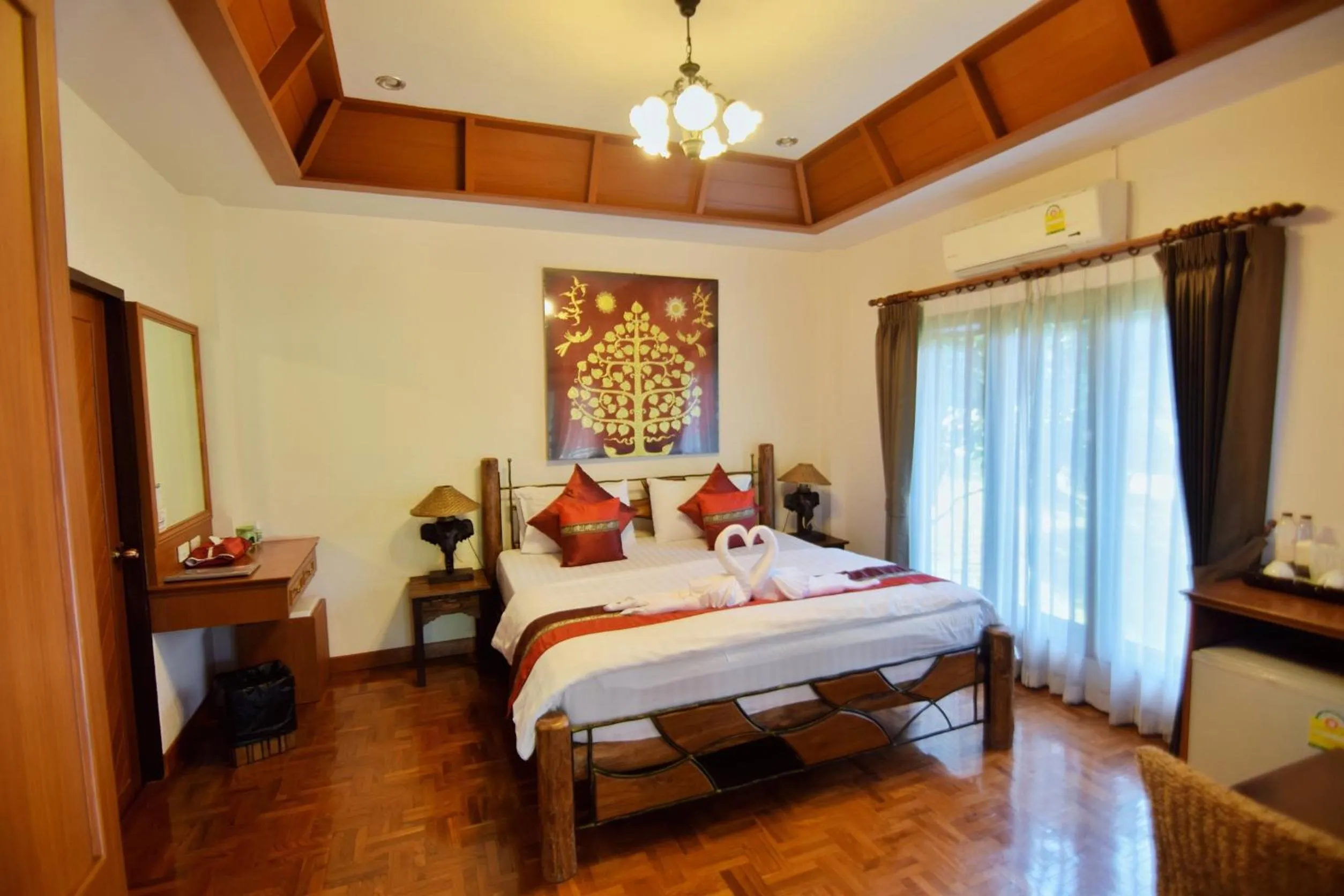 Bedroom, Bed in Papai Country Lodge SHA
