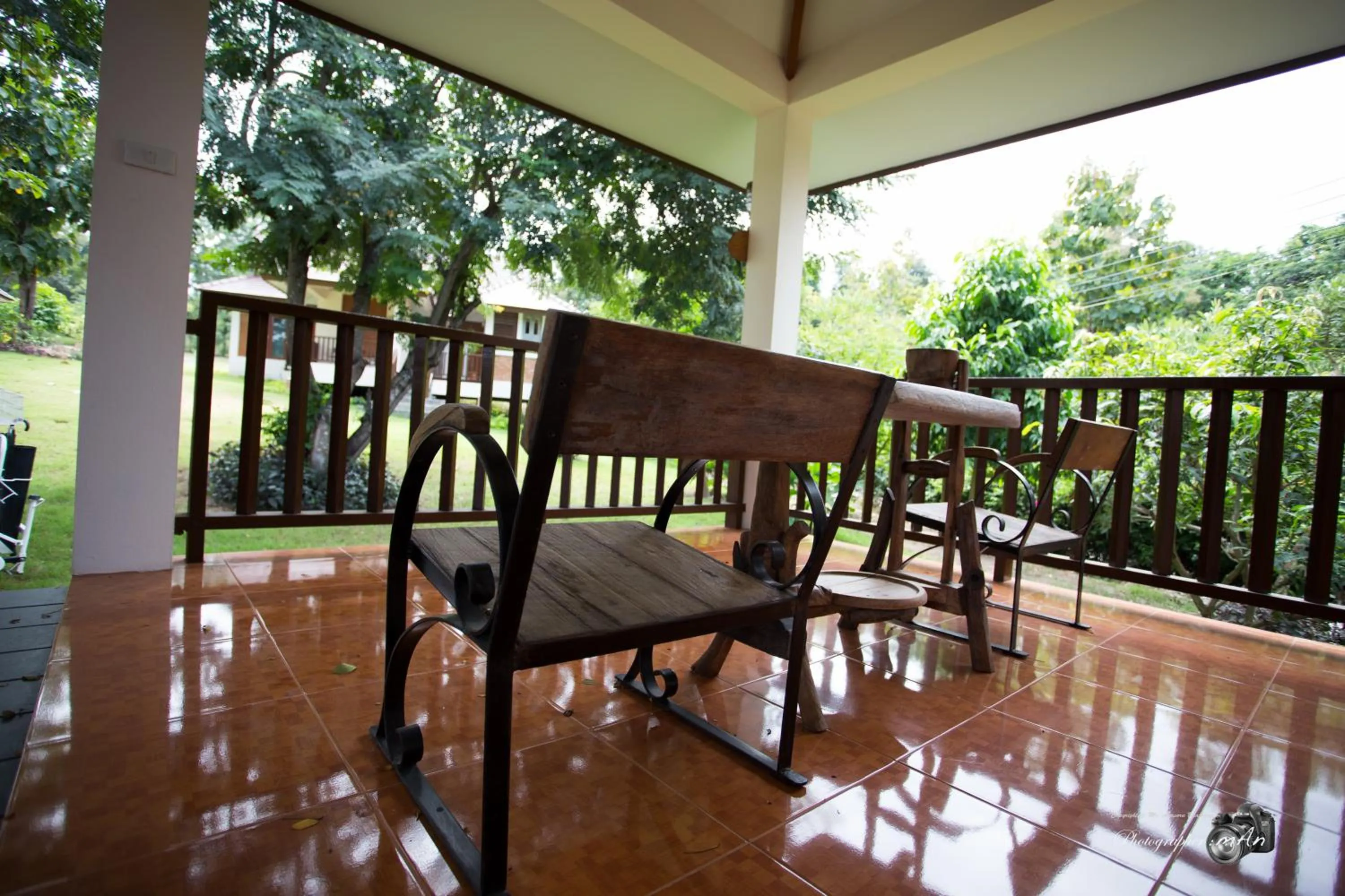 Balcony/Terrace in Papai Country Lodge SHA