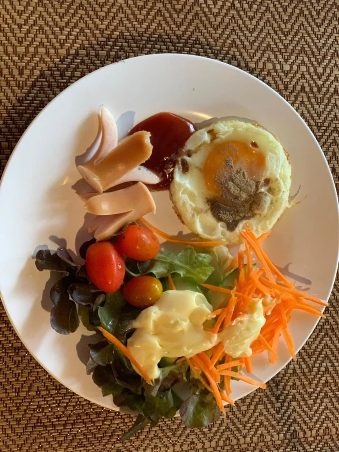 Buffet breakfast in Papai Country Lodge SHA