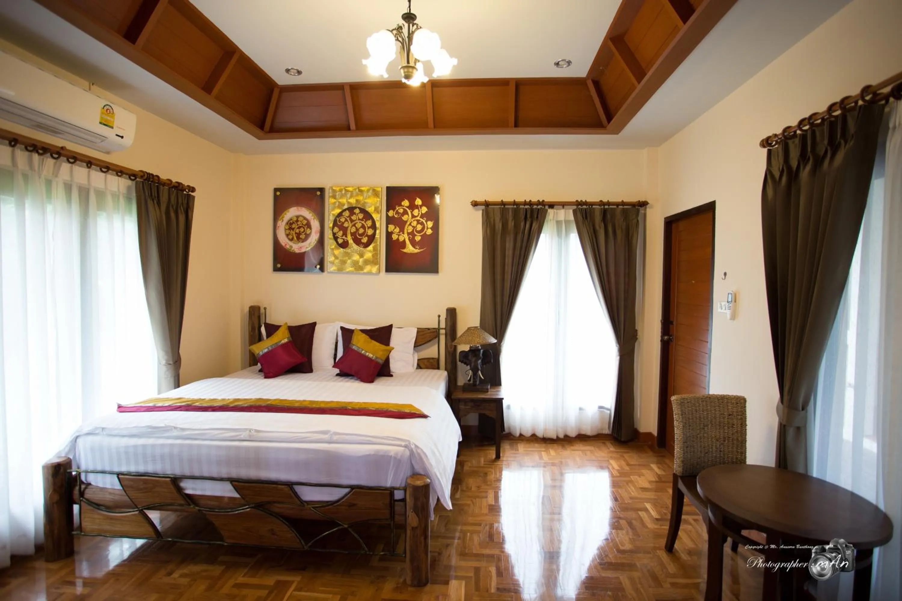 Bedroom, Bed in Papai Country Lodge SHA