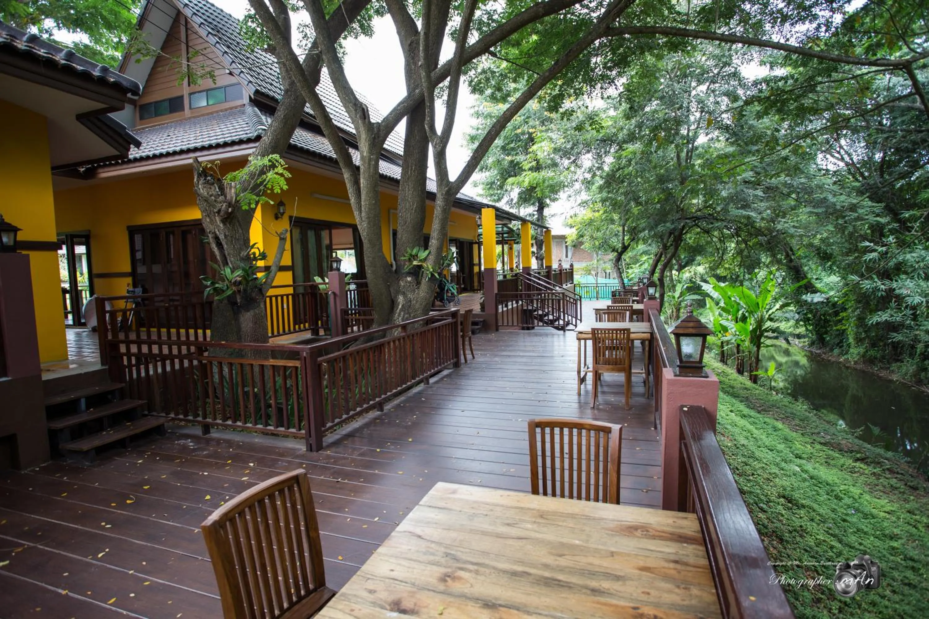 Patio in Papai Country Lodge SHA