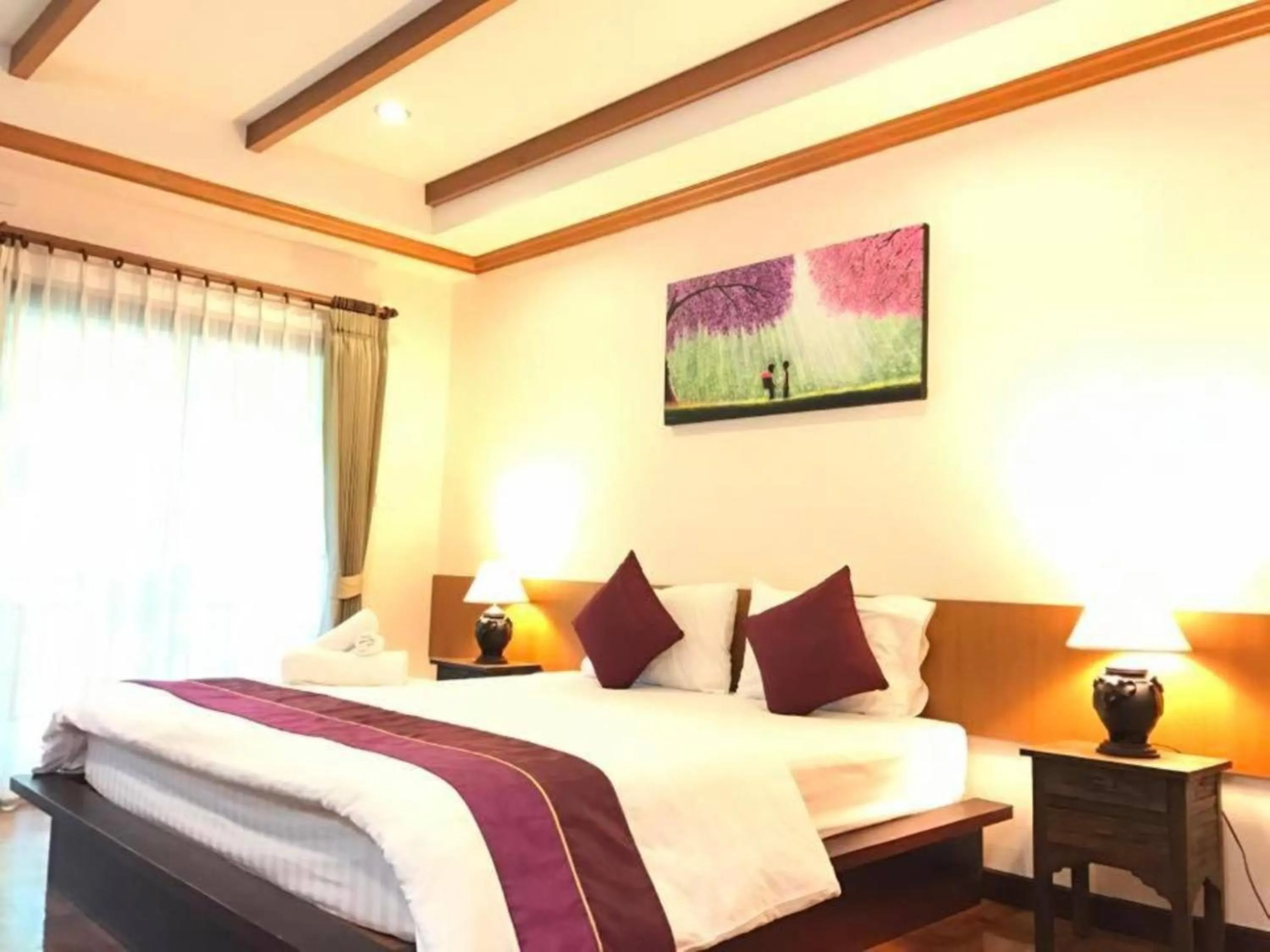 Bedroom, Bed in Papai Country Lodge SHA