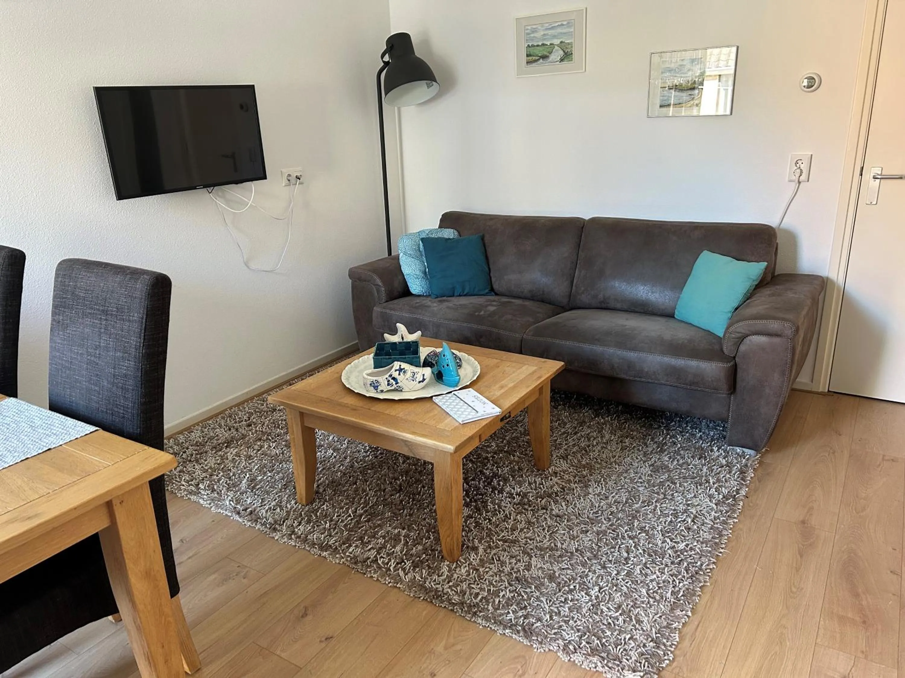 Living room in B&B Hulleste