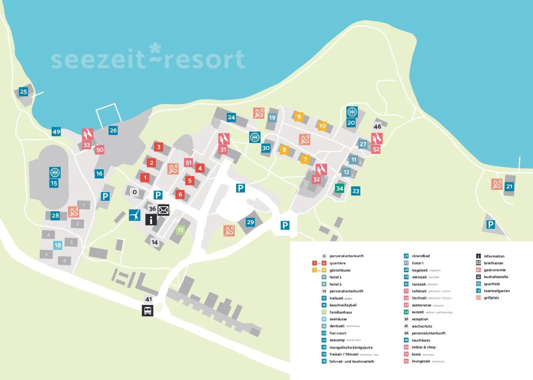 Floor plan in seezeit-resort am Werbellinsee