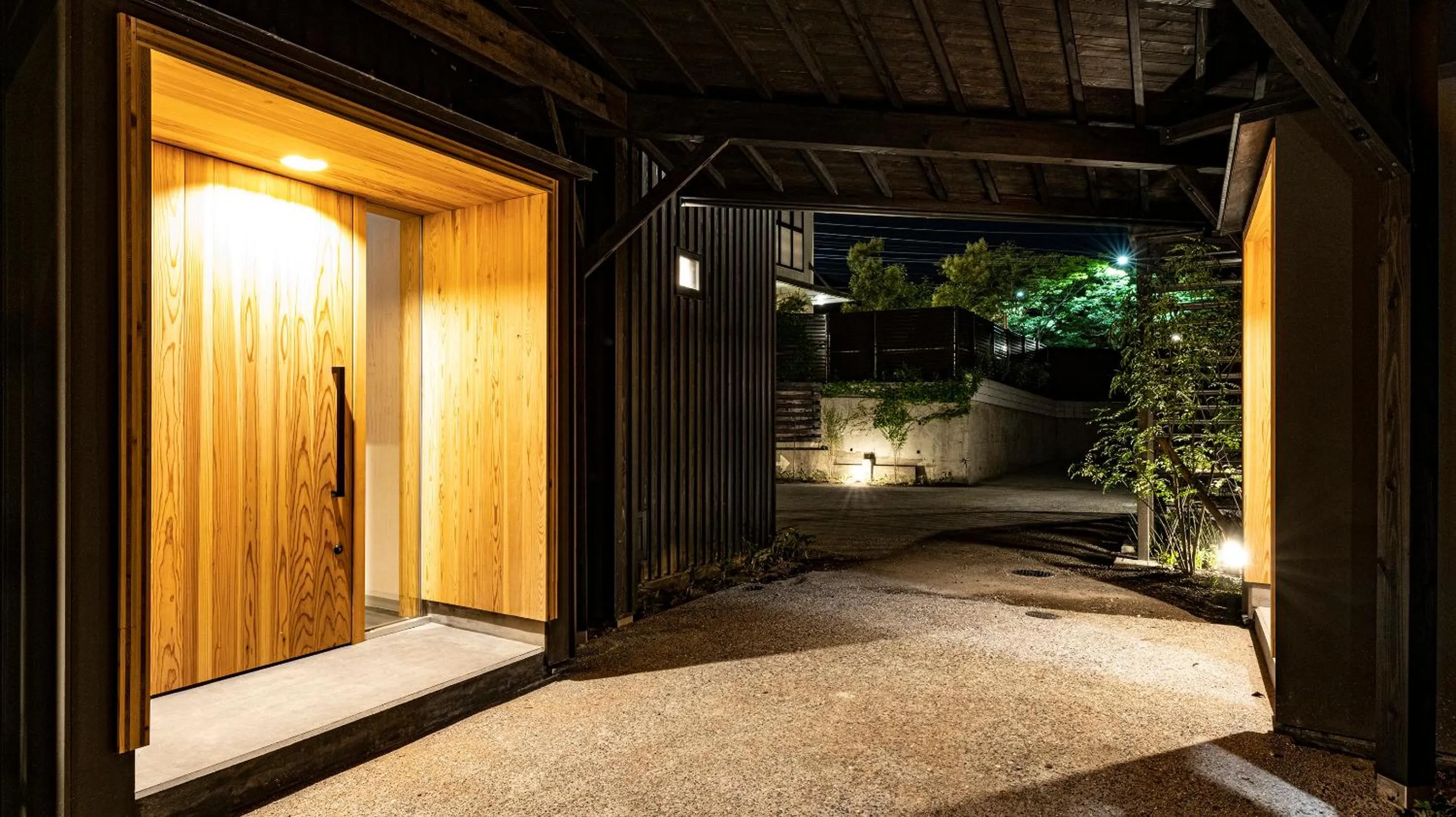 Facade/entrance in Beppu Hotel Negura