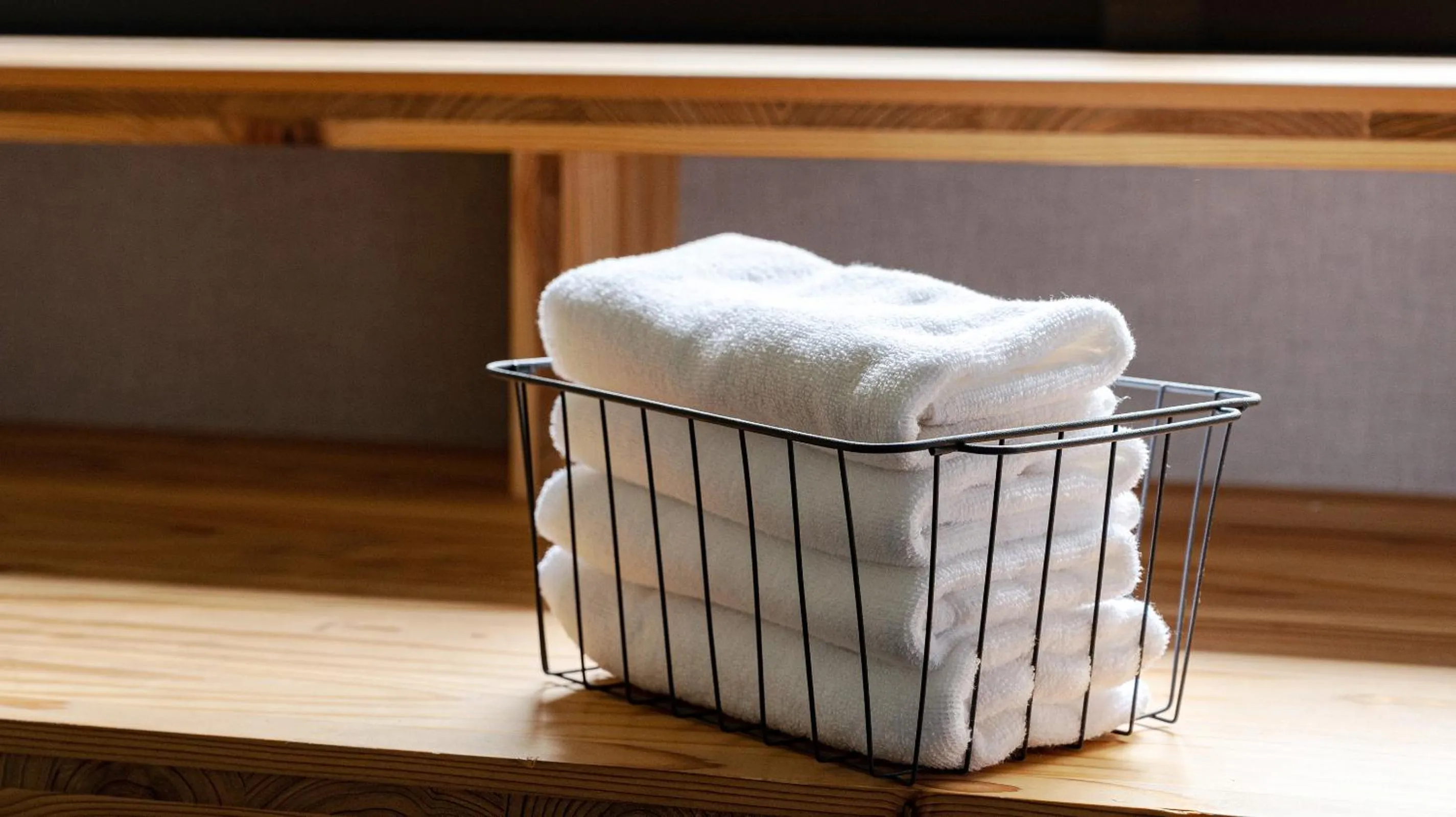 towels in Beppu Hotel Negura