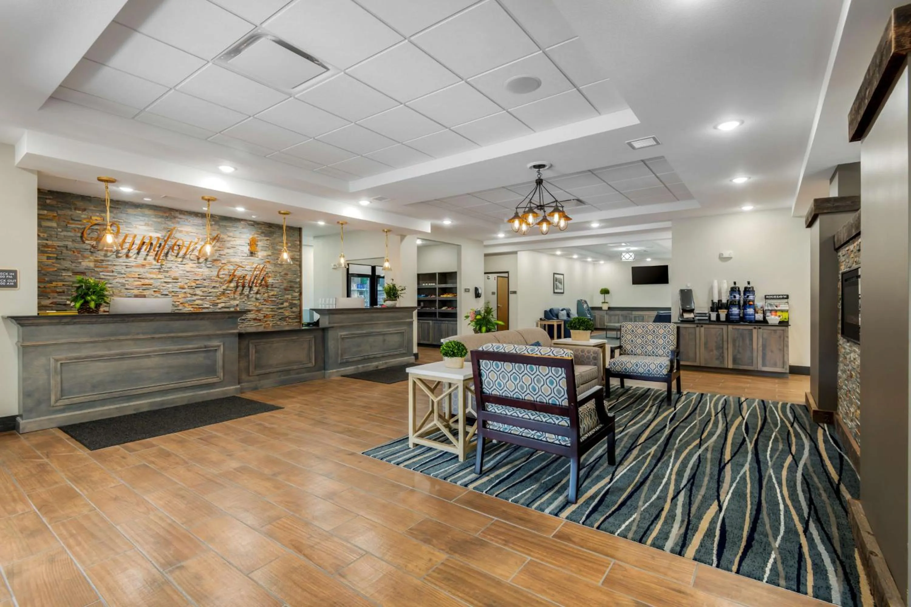 Lobby or reception in Best Western Plus Rumford Falls