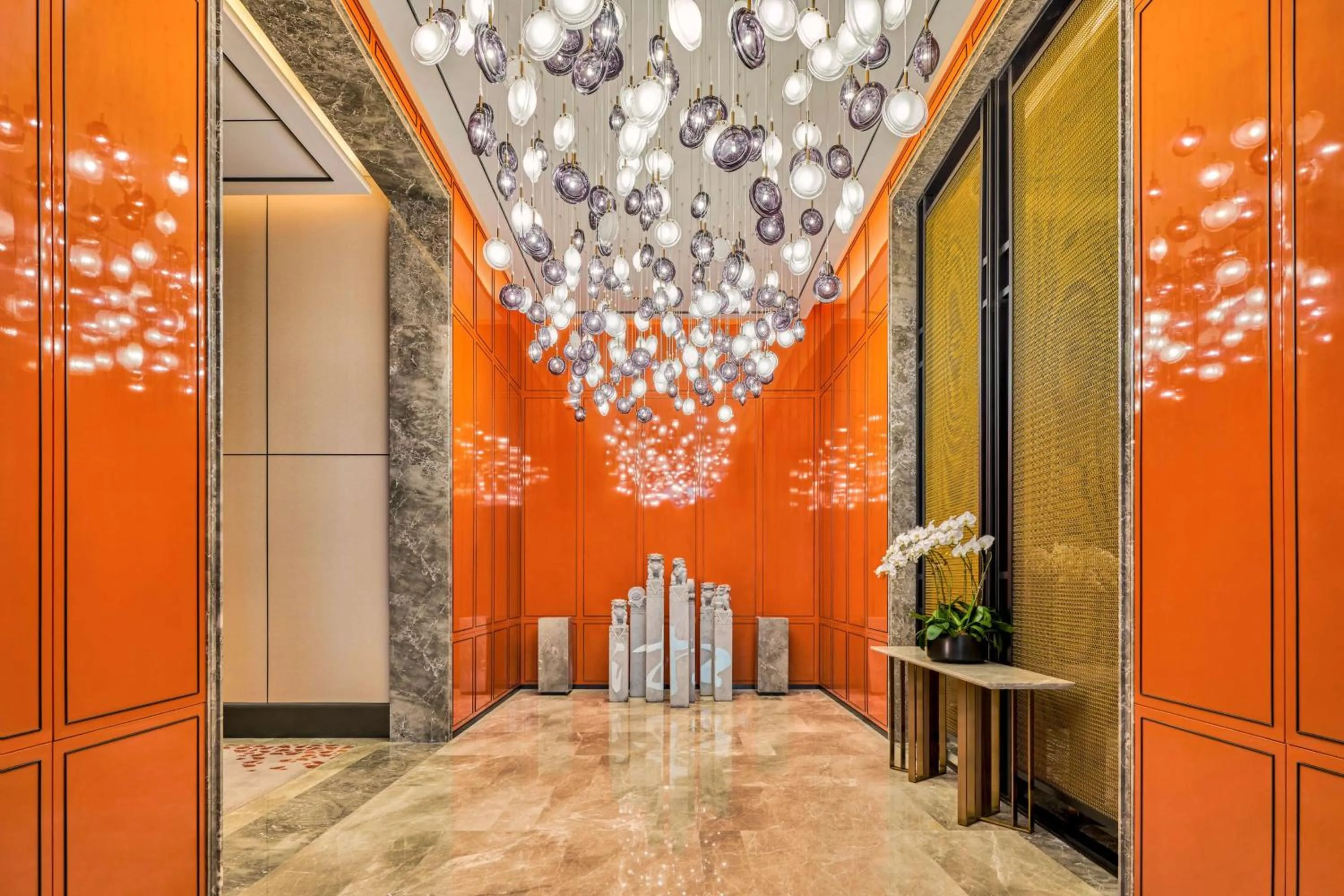 Lobby or reception in Hilton Changsha Riverside