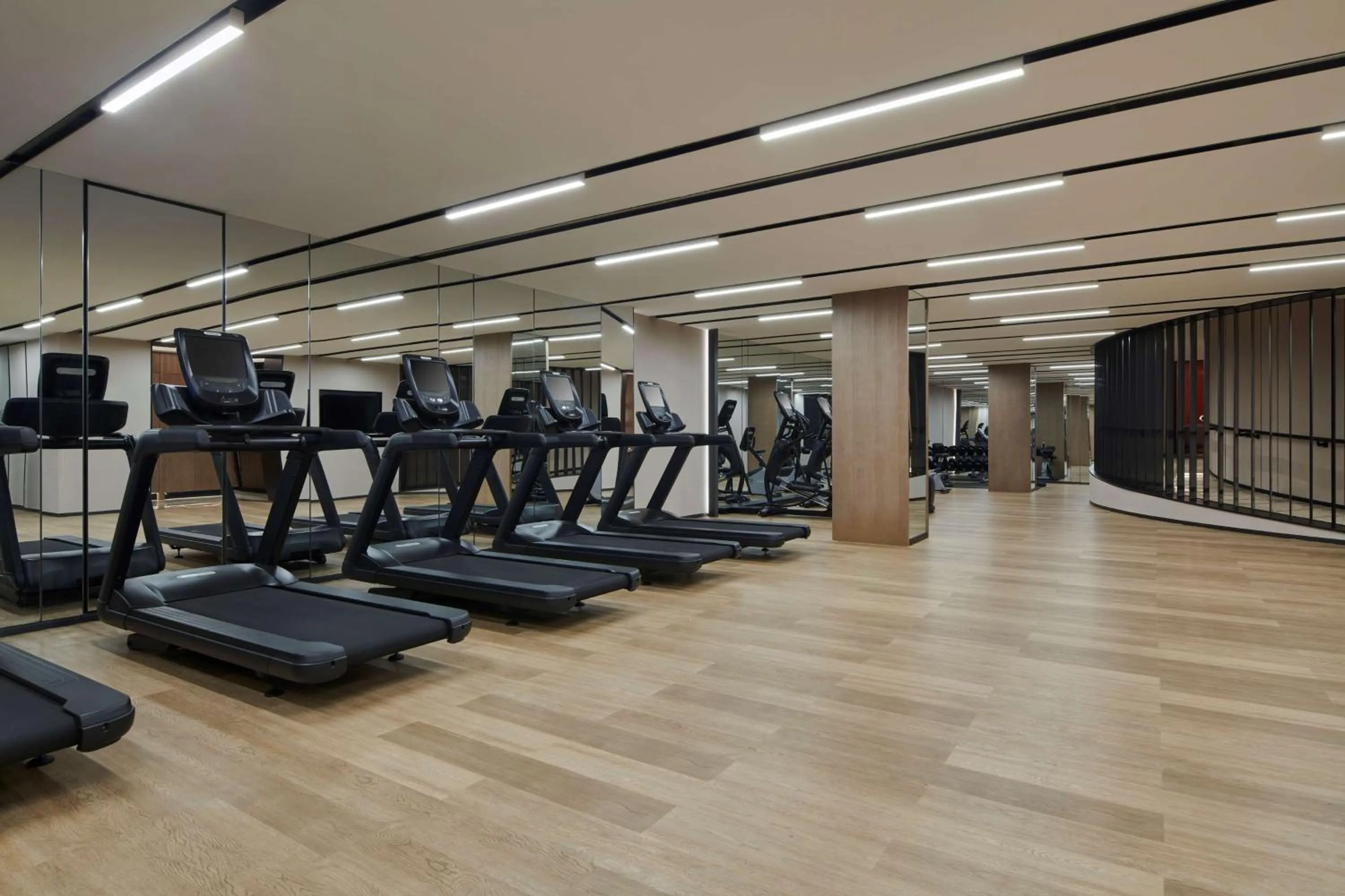 Fitness centre/facilities in Hilton Changsha Riverside