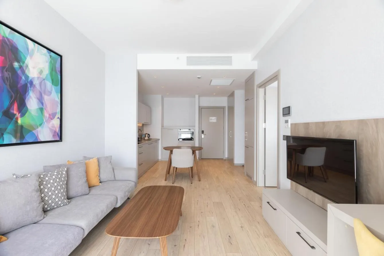 Living room in Antwell Suites