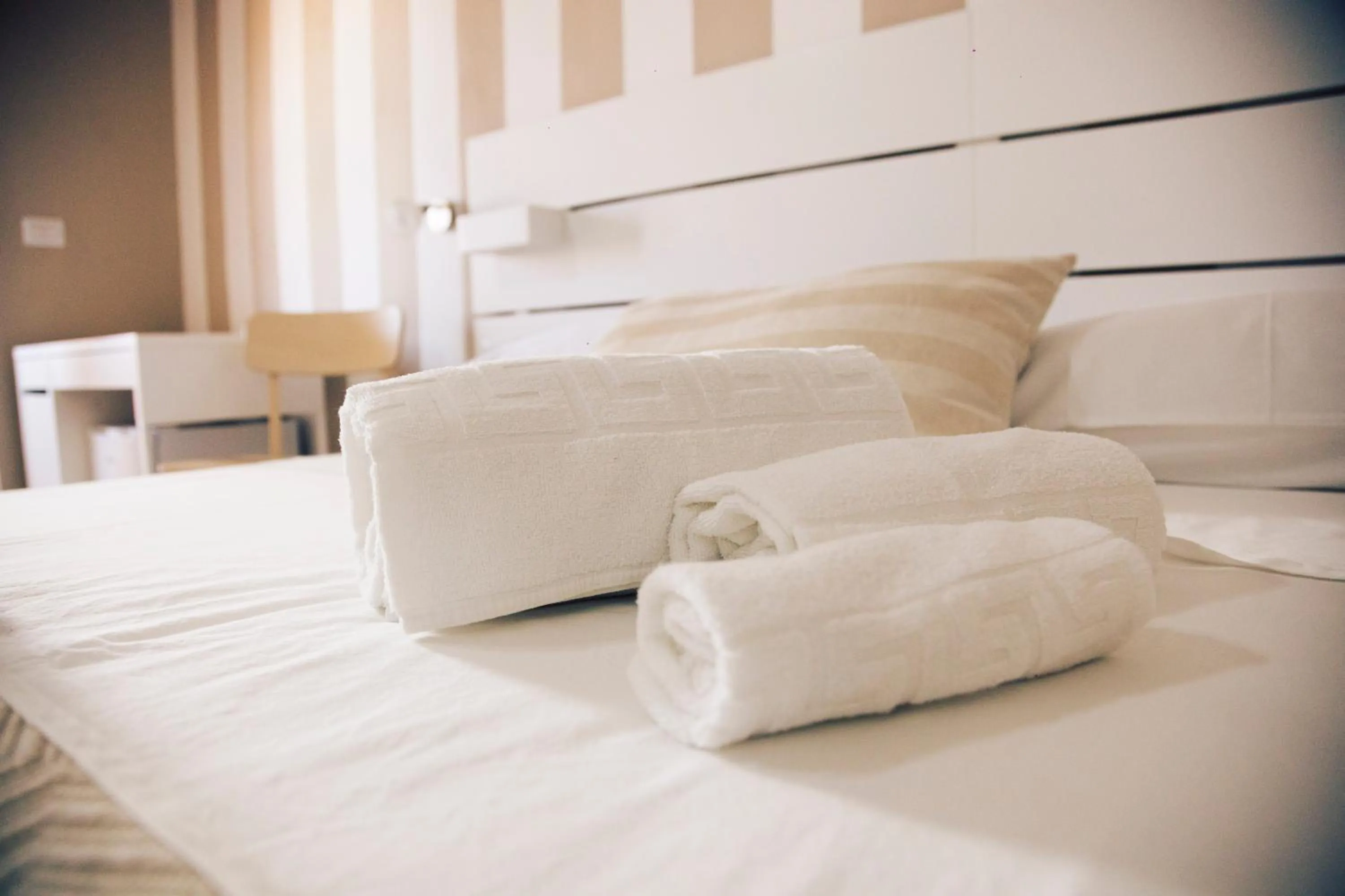 Bed in B&B NACALUI Gallipoli