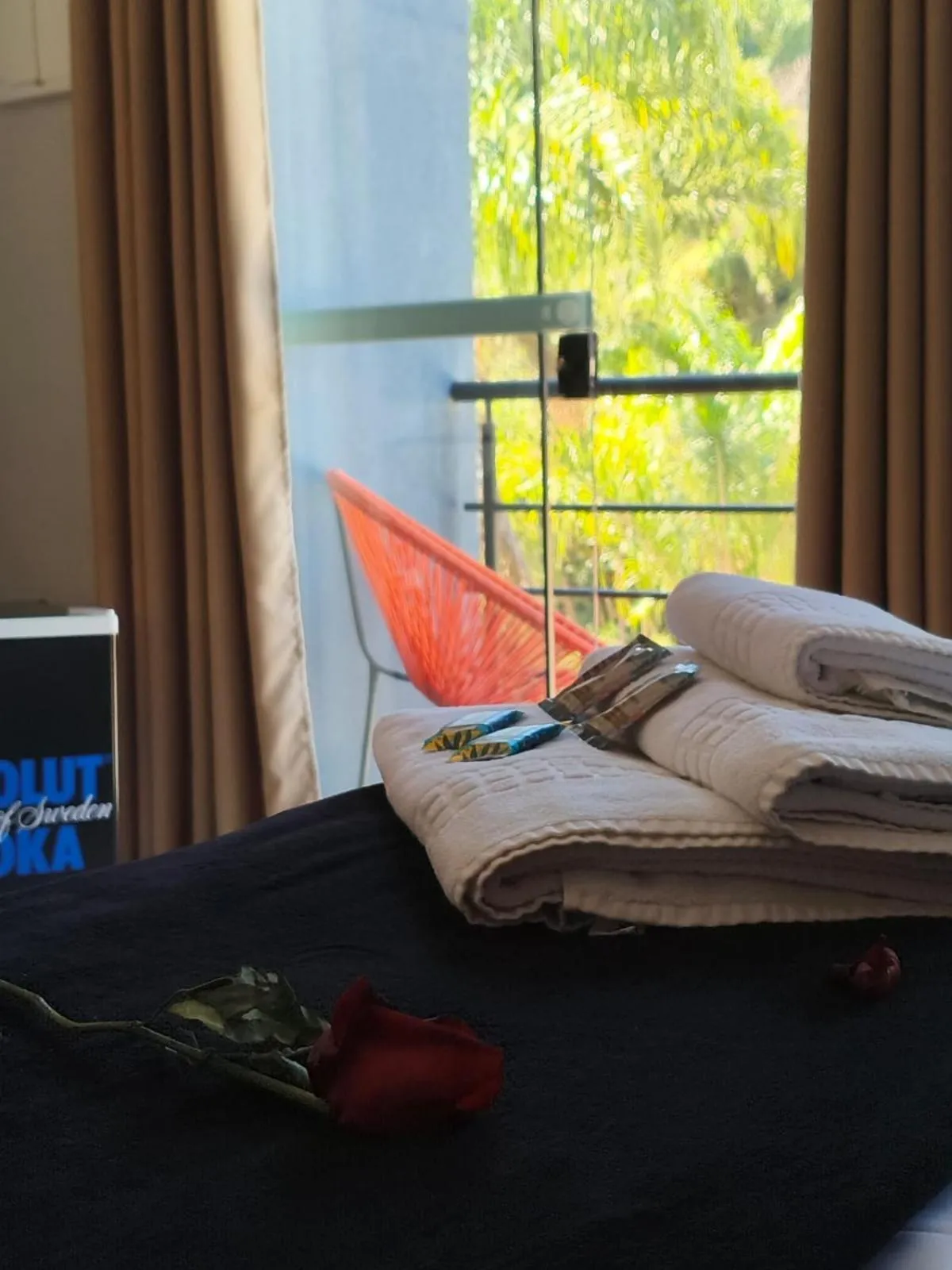 Bedroom, Bed in Pousada Recanto da Cascata