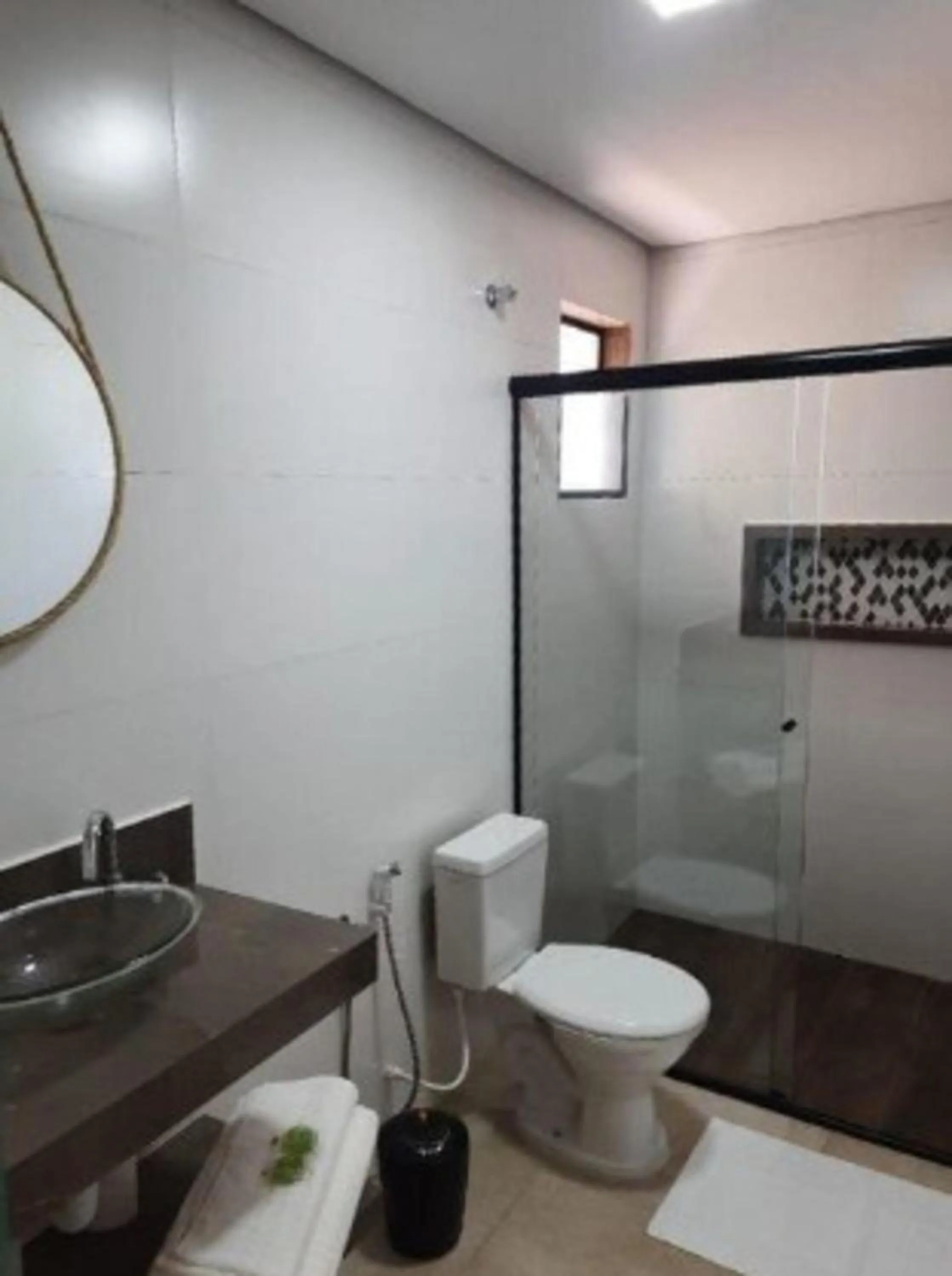 Shower in Pousada Recanto da Cascata