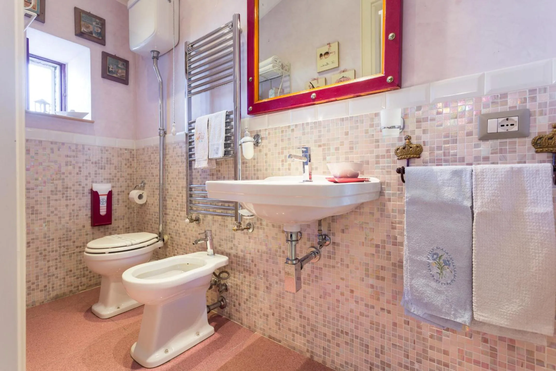 Shower in Bed and Breakfast A casa delle Fate