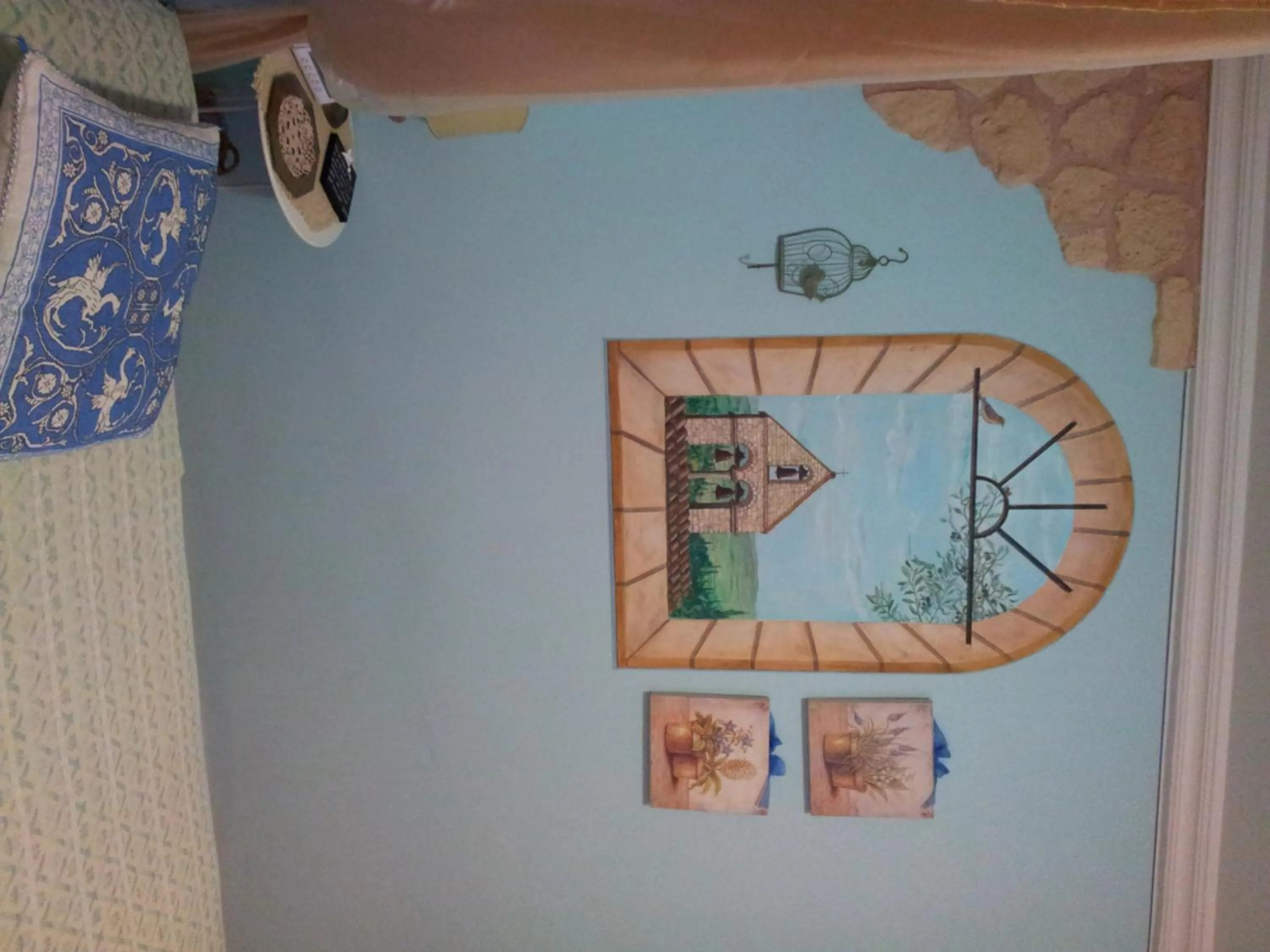 Decorative detail in Bed and Breakfast A casa delle Fate