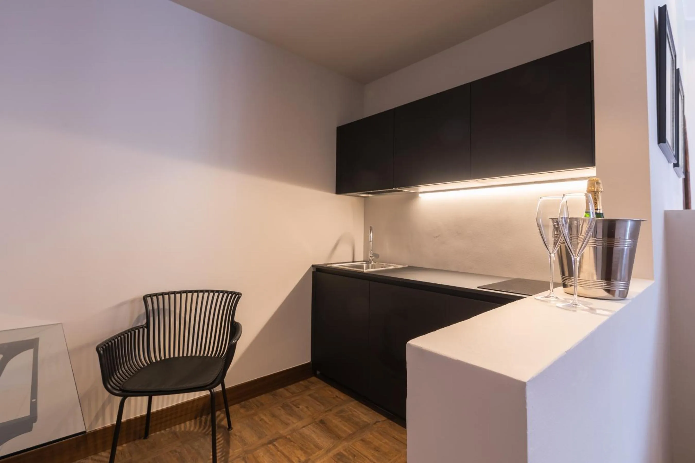 Kitchen or kitchenette in Hotel Villa Alberti Portofino Land