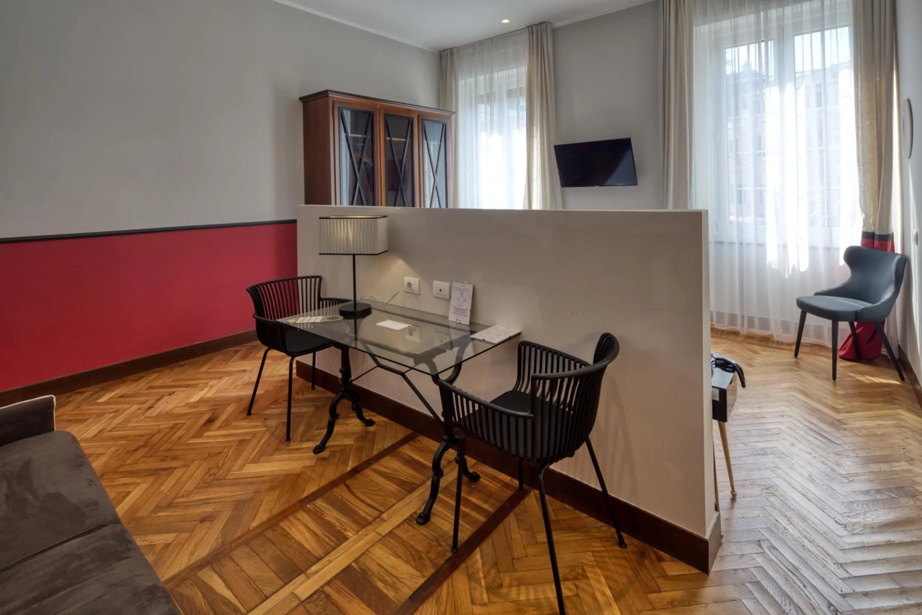 Seating area in Hotel Villa Alberti Portofino Land